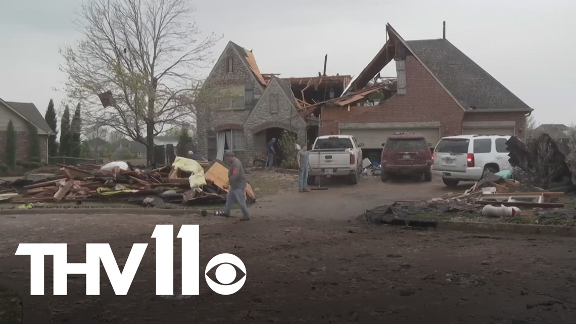 Severe storms leave damage across Midwest and South | thv11.com