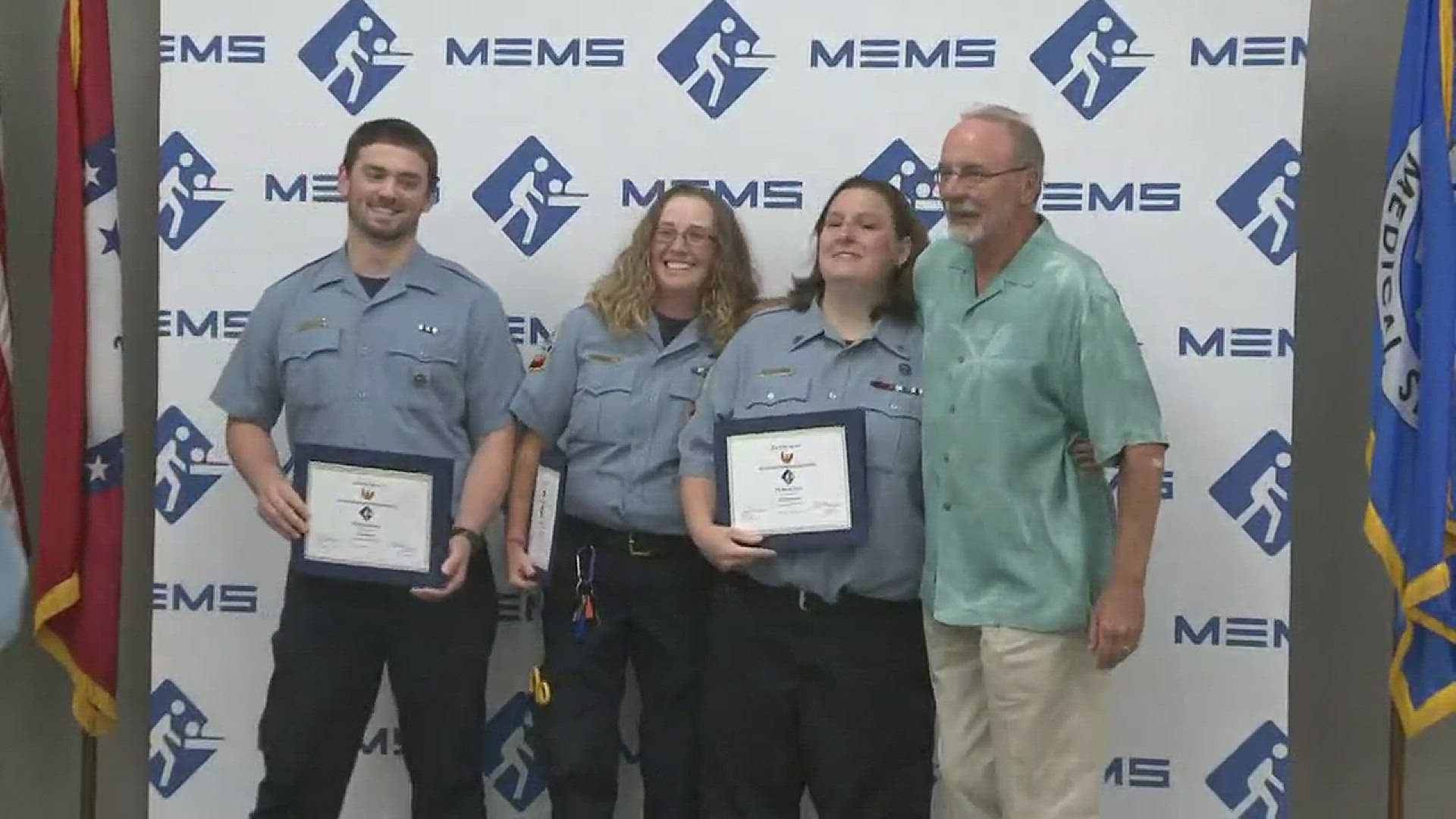 Our local life-savers got some recognition for their everyday heroics on Tuesday