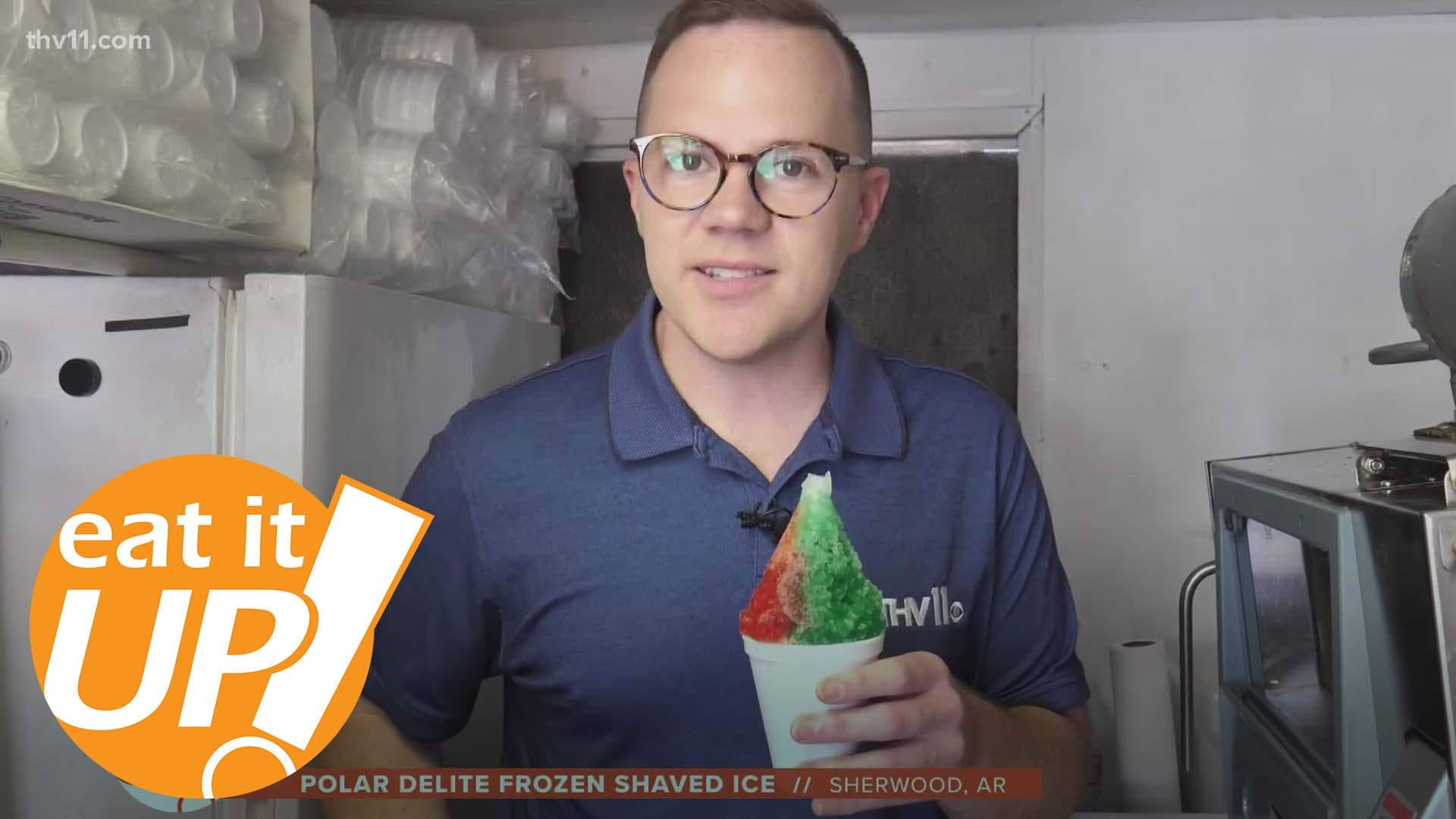 On this week's Eat It Up, Skot Covert visits Polar Delite, a Sherwood summer staple that's been serving up New Orleans-style sno-cones for the past 25 years.