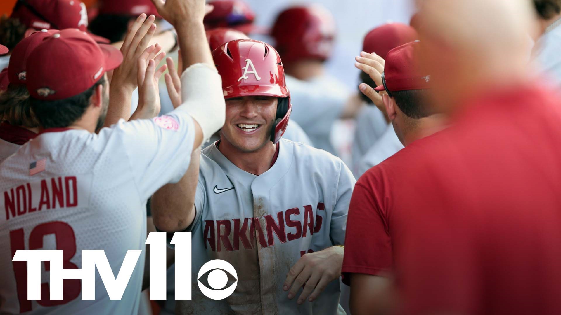 The Diamond Hogs are all set to start their College World Series run. Ahead of their game, we hear from the family of one of the most crucial Hogs on the team.