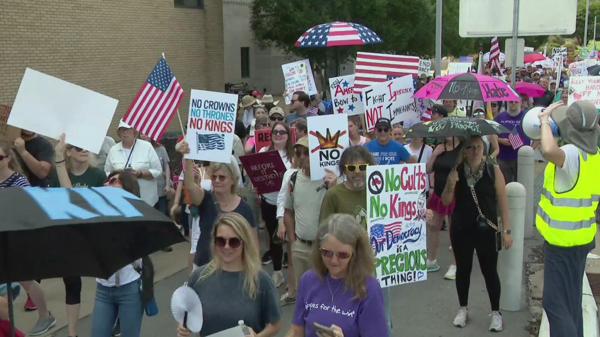 Where all of the 'No Kings 2.0' unity marches are happening in Arkansas ...