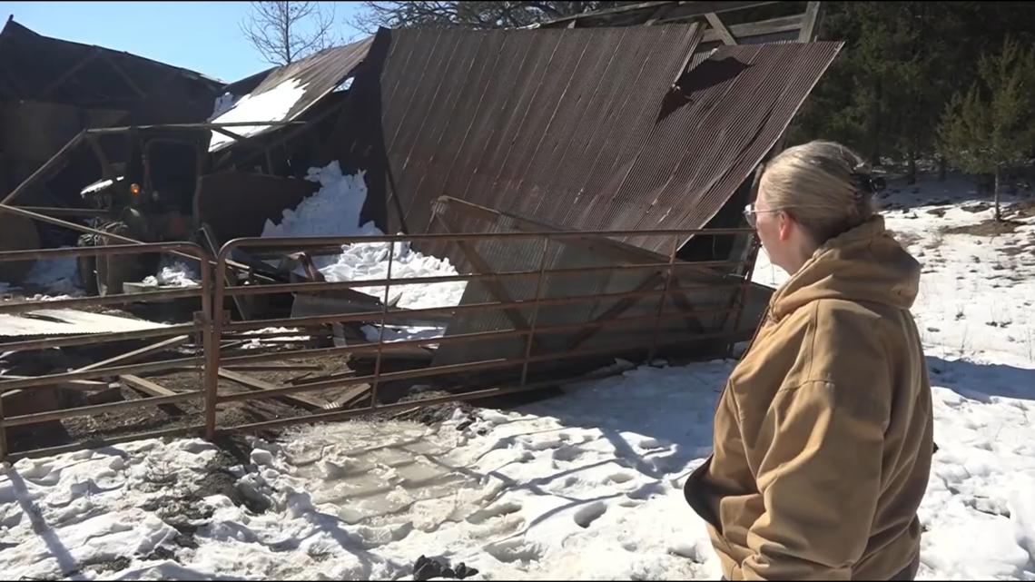 "I heard a noise" | Pope County farmers, gardeners see collapses due to ice and snow