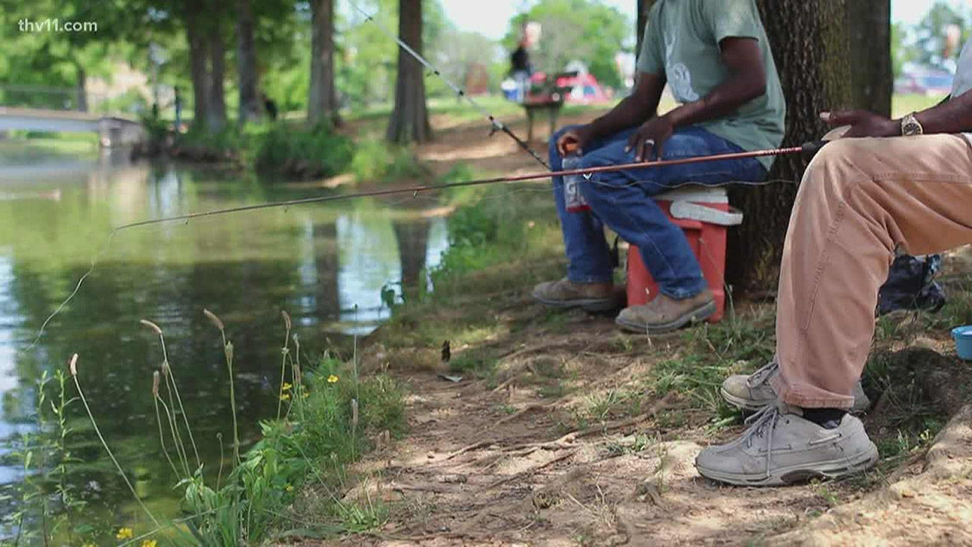 If you're still trying to figure out something to do this weekend, it's free fishing weekend!