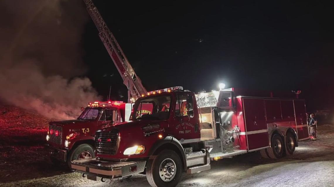 Fire extinguished at Mayflower landfill on Labor Day