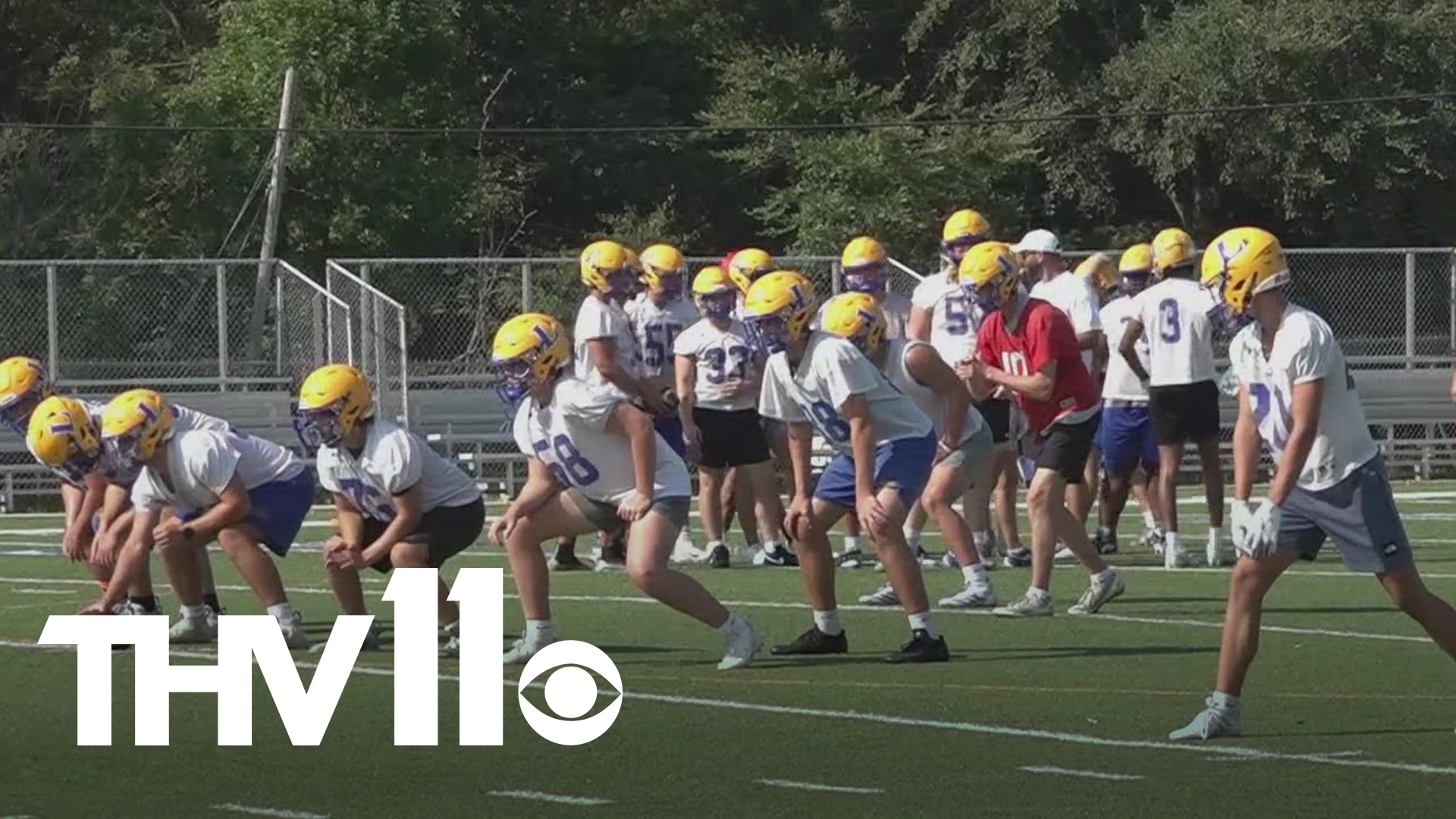 The Lakeside Rams are getting their last practices in of the summer season as the start of football season nears.