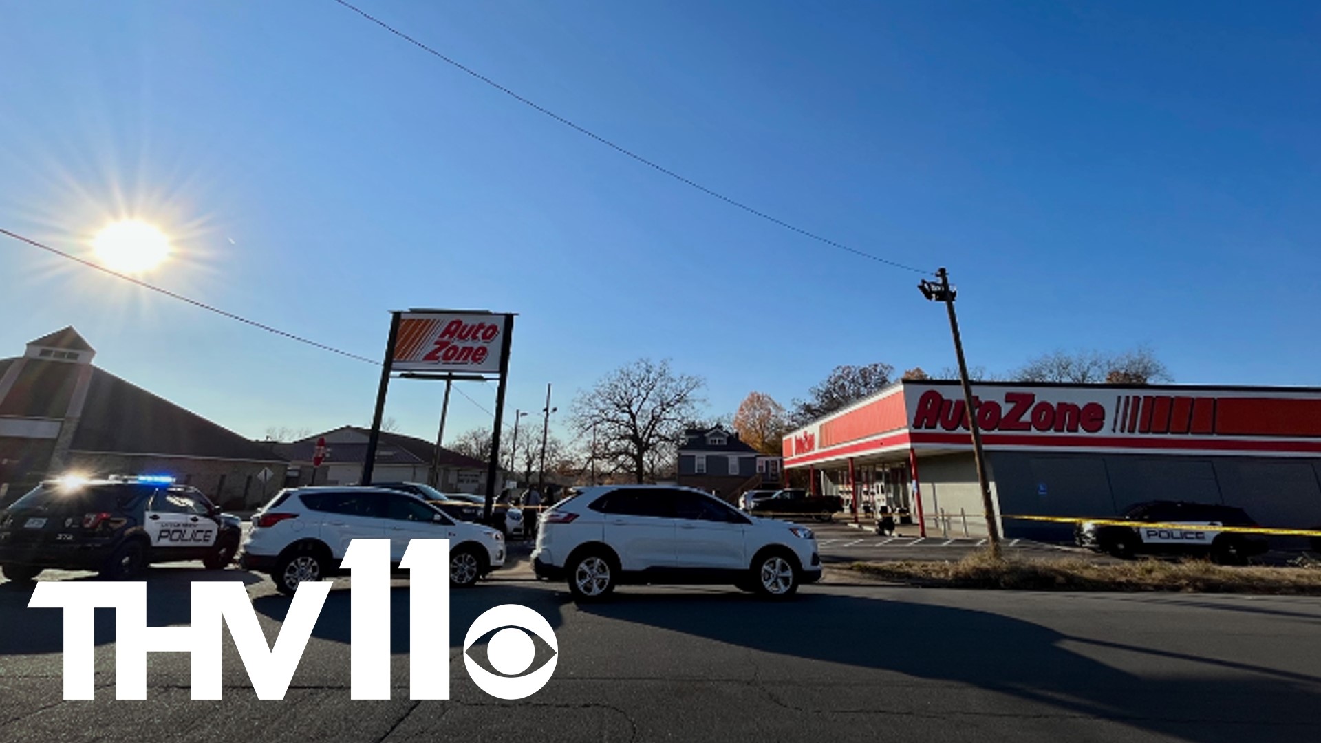 The Little Rock Police Department is investigating a shooting in the 4200 block of 11th Street near an auto parts store.