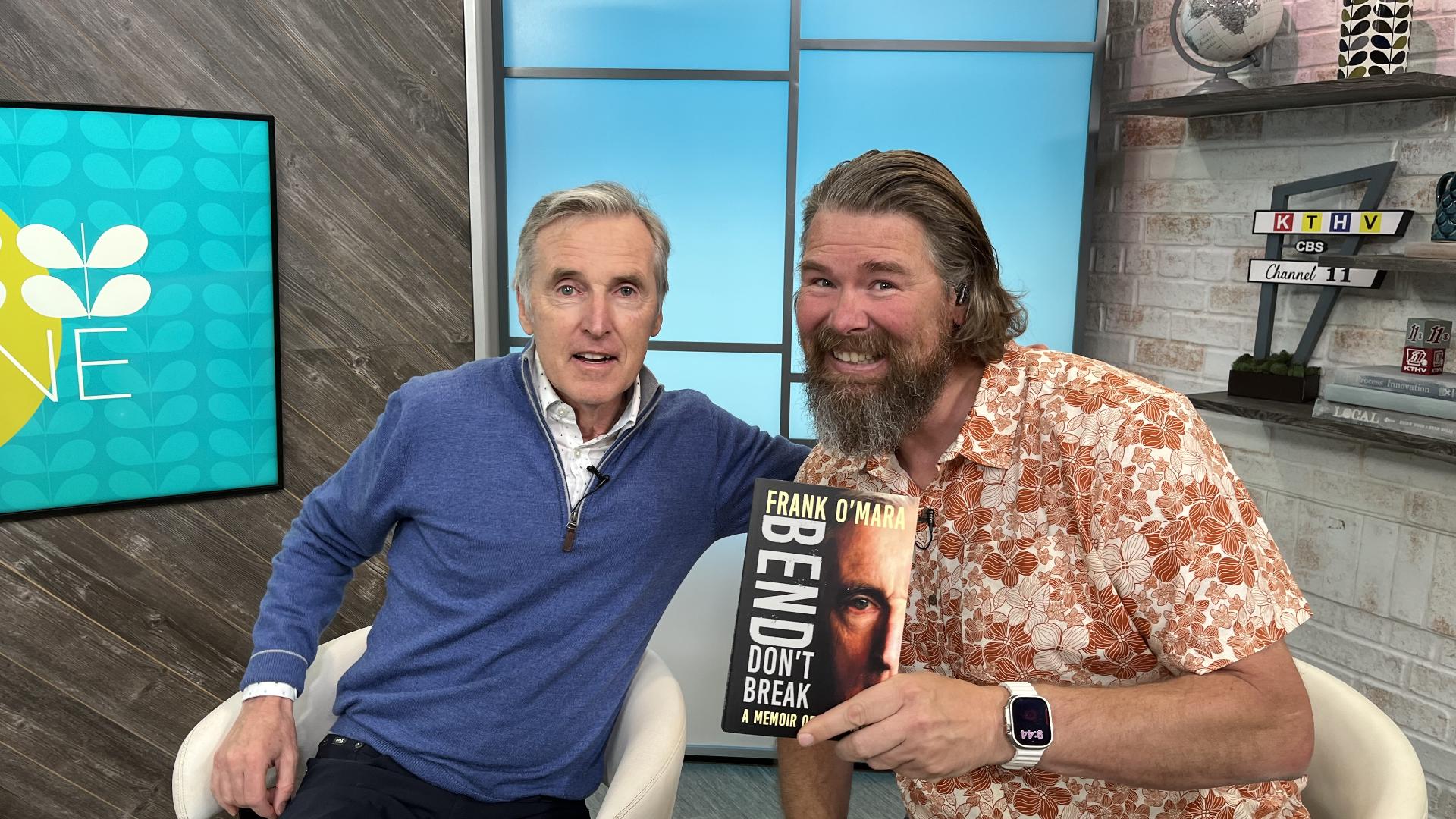 Frank O'Mara details his battle with Parkinson's in new book and shares how this disease has not stopped him from doing things like climbing the South Pole.