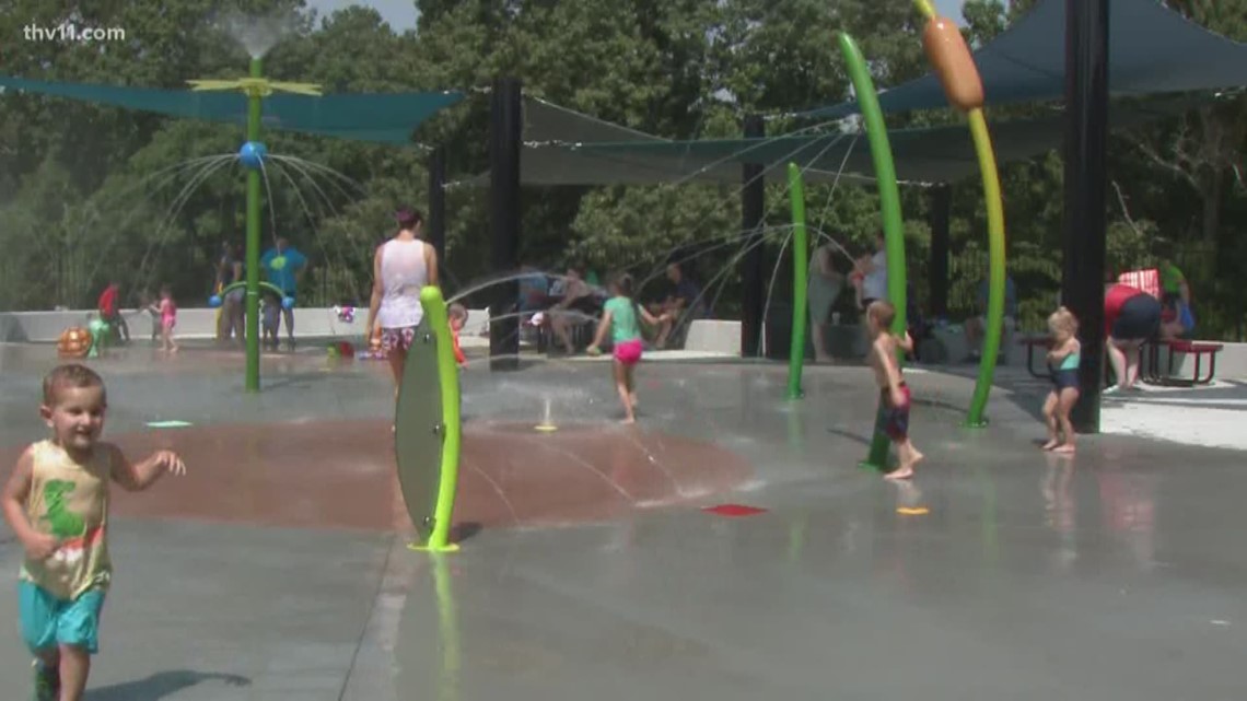 New splash pad opens in Sherwood