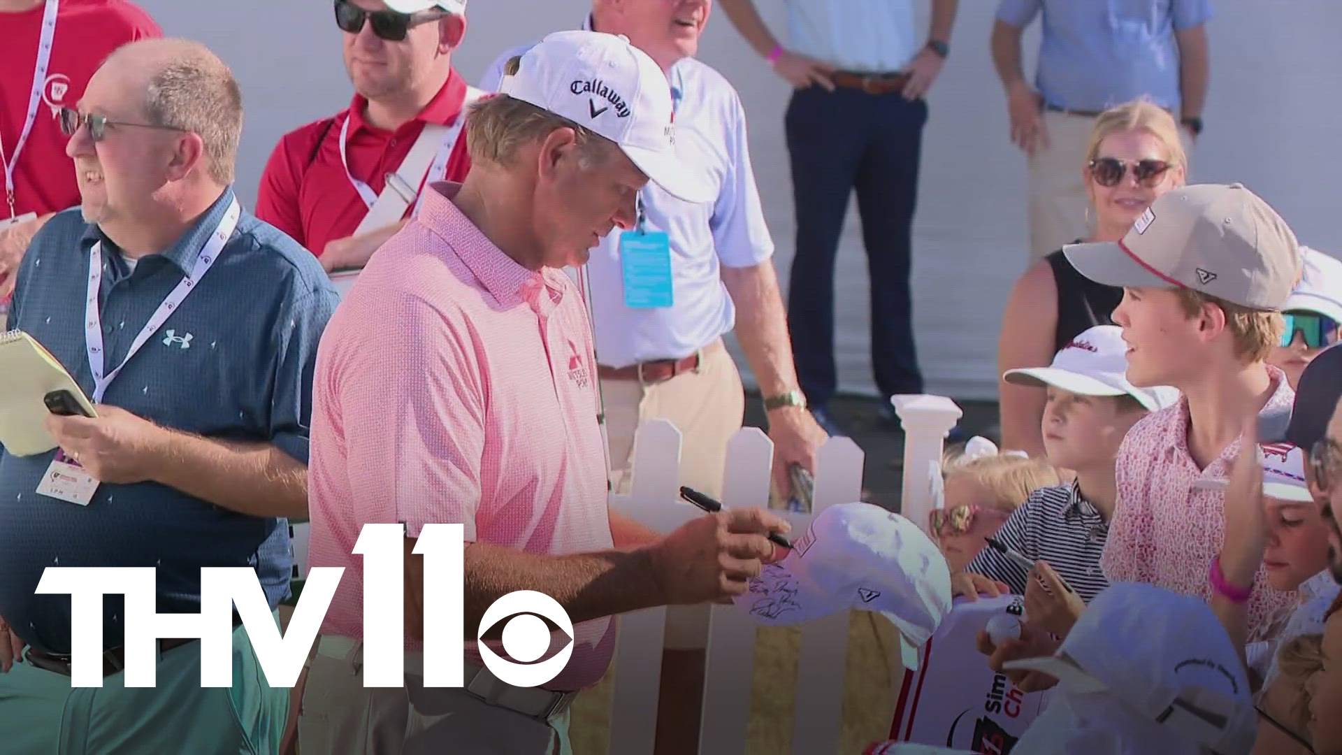 The Simmons Bank Championship is officially underway in Little Rock, marking the state’s first PGA-sanctioned men’s tournament in 14 years.