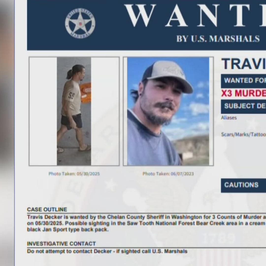 Decker manhunt focuses on Idaho's Sawtooth National Forest | thv11.com