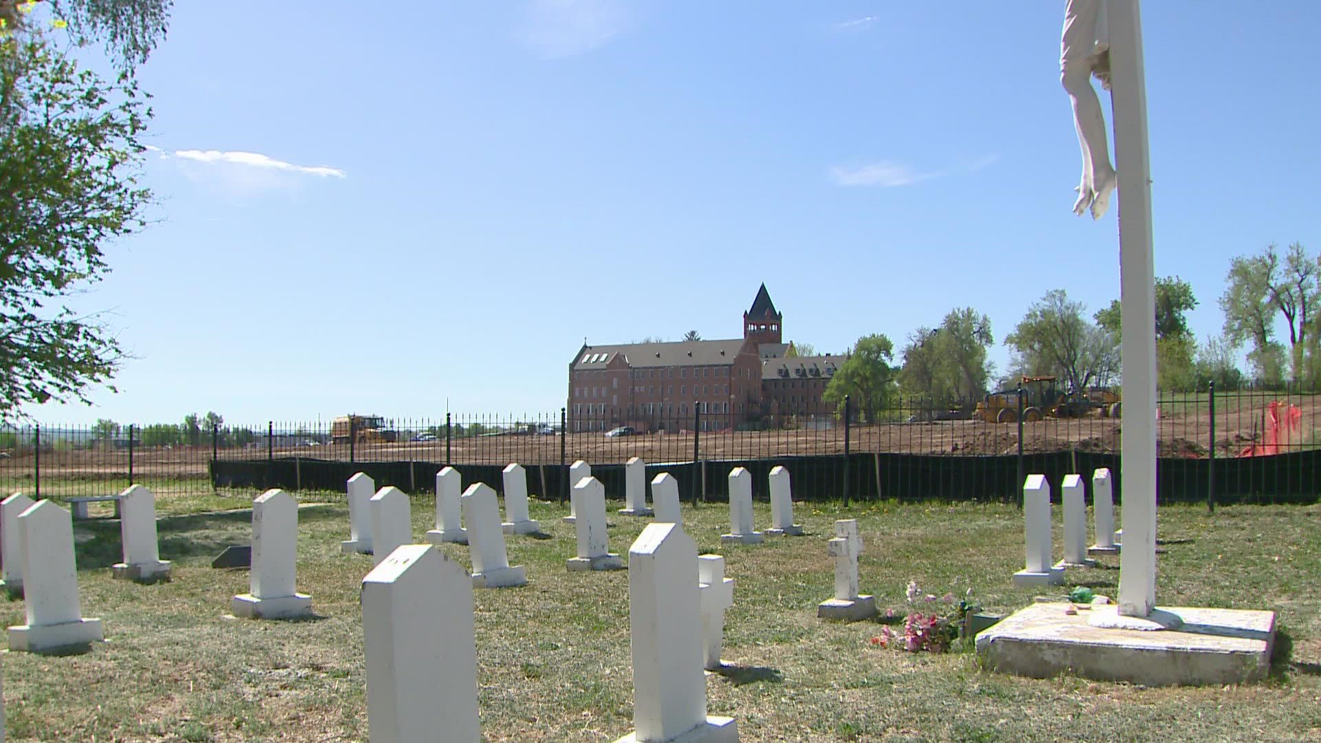 Remains of 62 nuns buried at Loretto Heights in Denver are now being relocated.