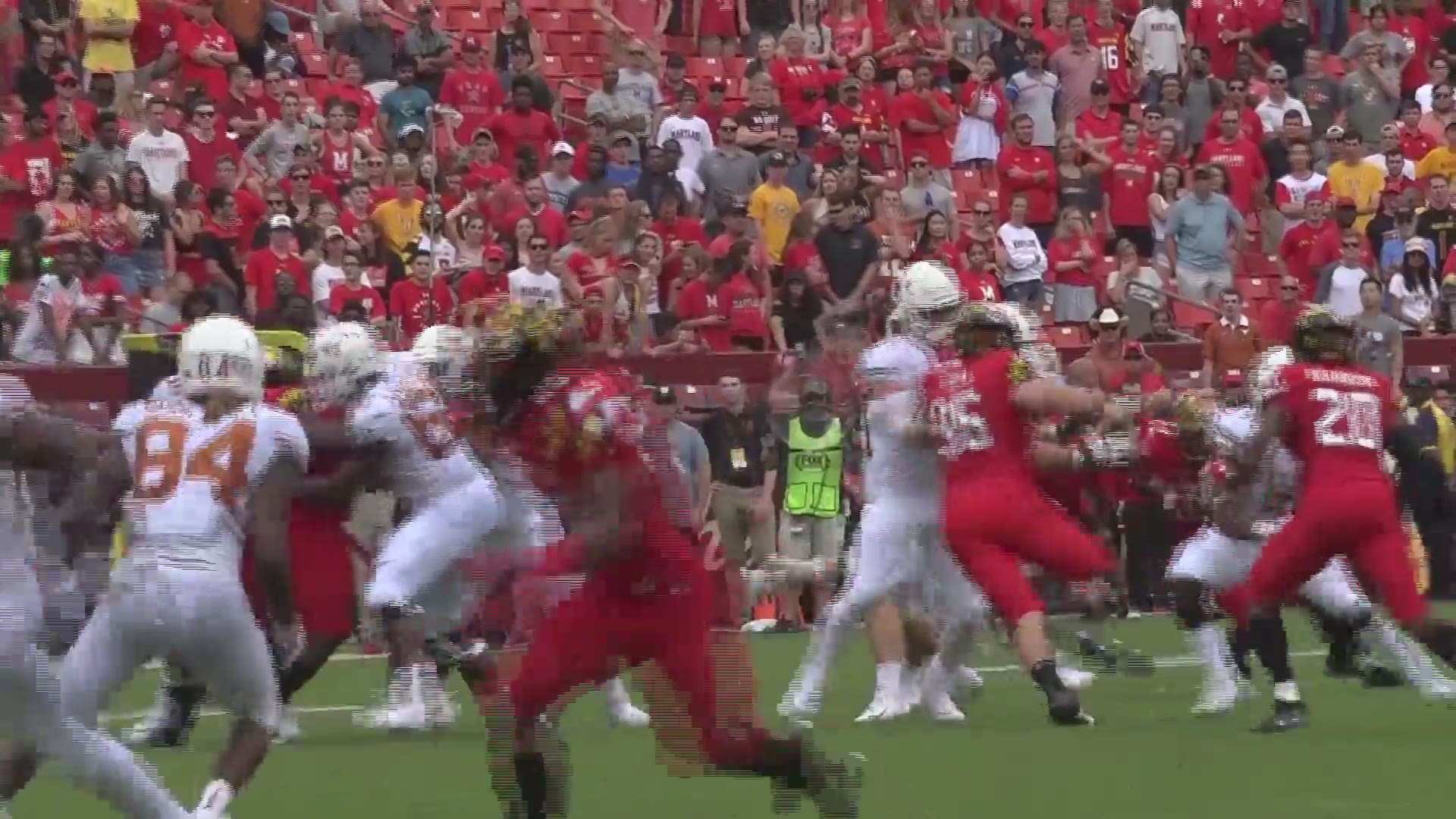 Texas lost its season opener to Maryland 29-34. Here are the highlights
