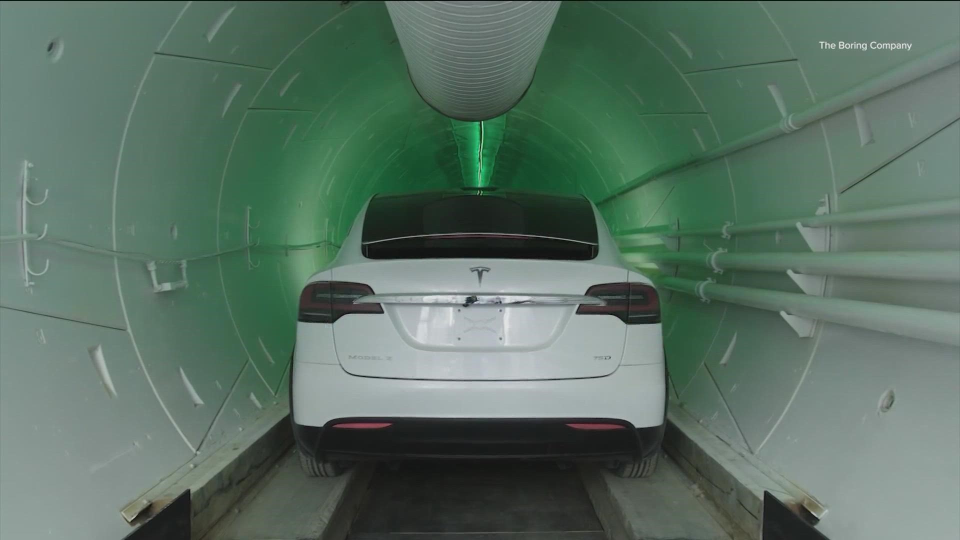 A tunnel could be built near the Tesla factory in southeast Austin.