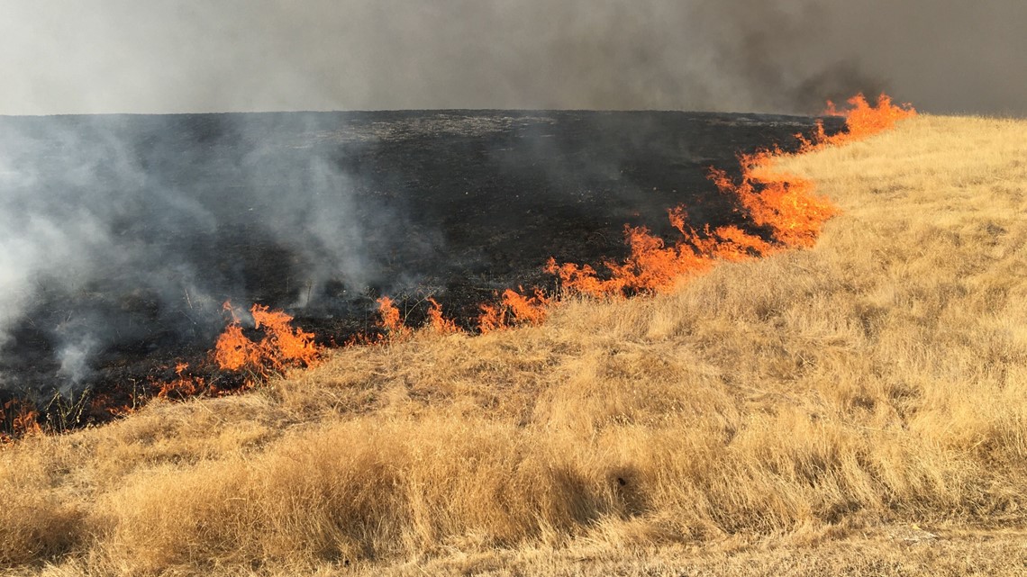 Claremont Fire Evacuation orders, map of wildfire near Quincy
