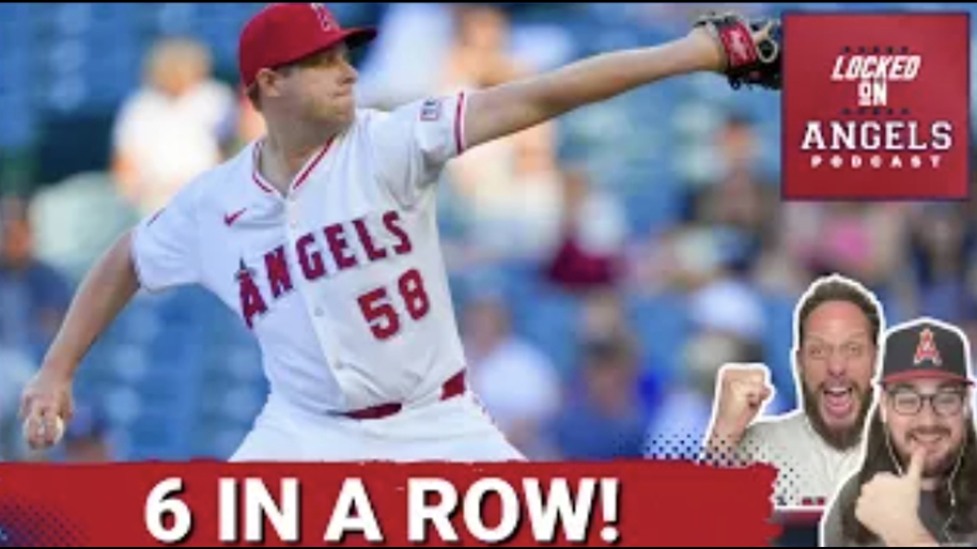 The Los Angeles Angels took 3 of 4 from the Detroit Tigers over the weekend, with a win on Saturday giving them 6 wins in a row!