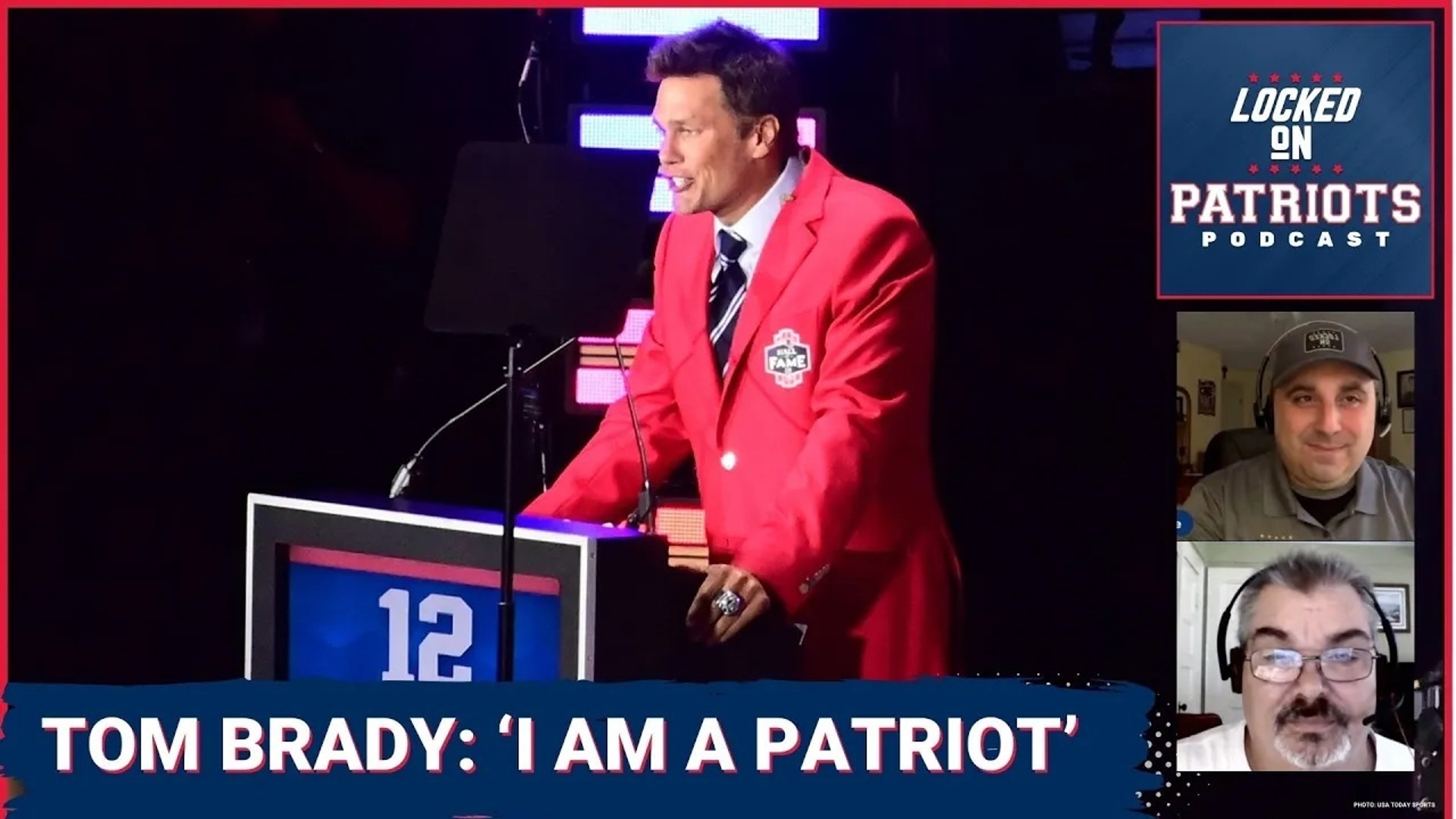 New England Patriots legend Tom Brady was honored with a first-of-its-kind ceremony inside Gillette Stadium on Wednesday.