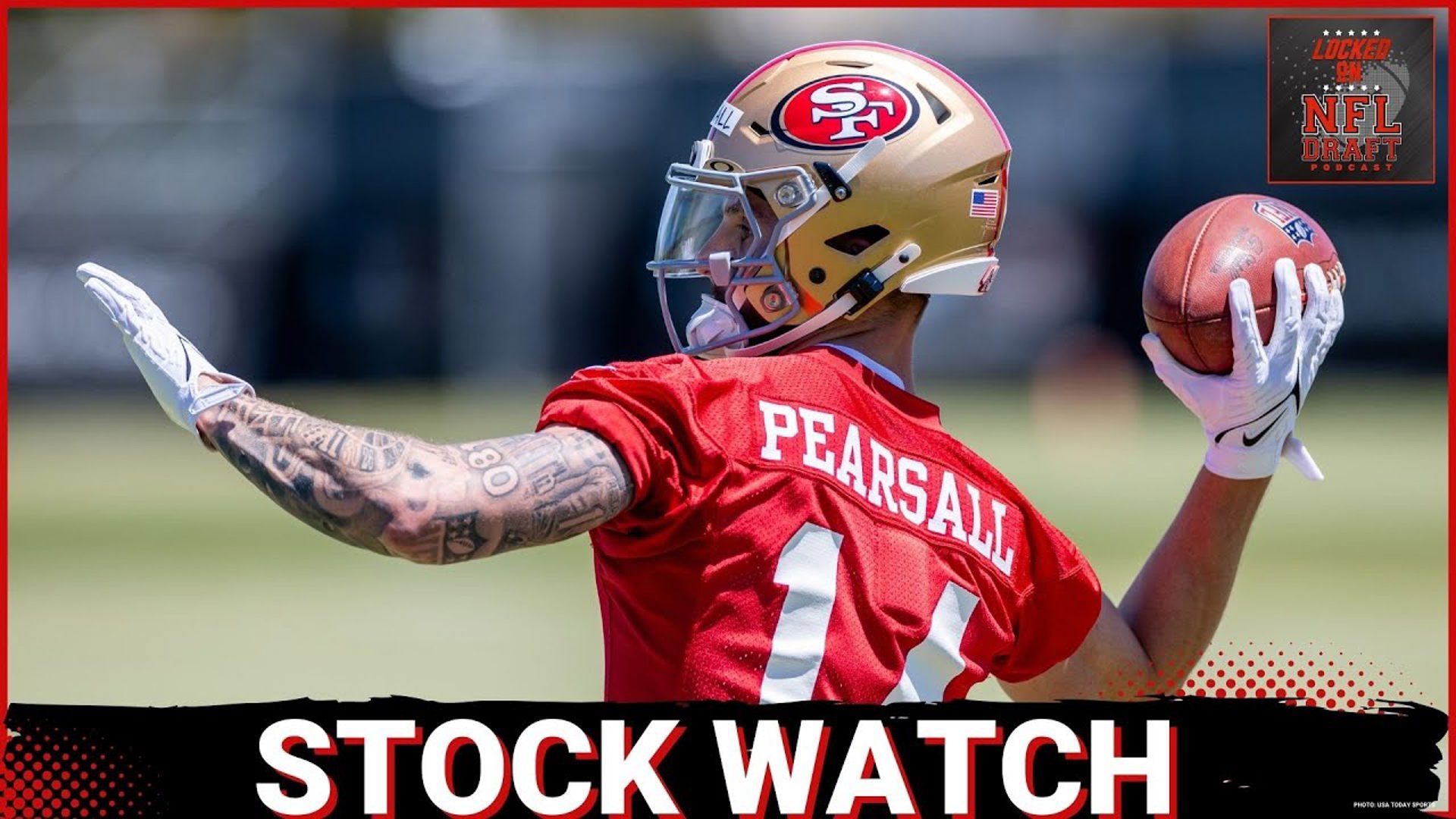 San Francisco 49ers 2024 NFL Draft WR Ricky Pearsall's stock is