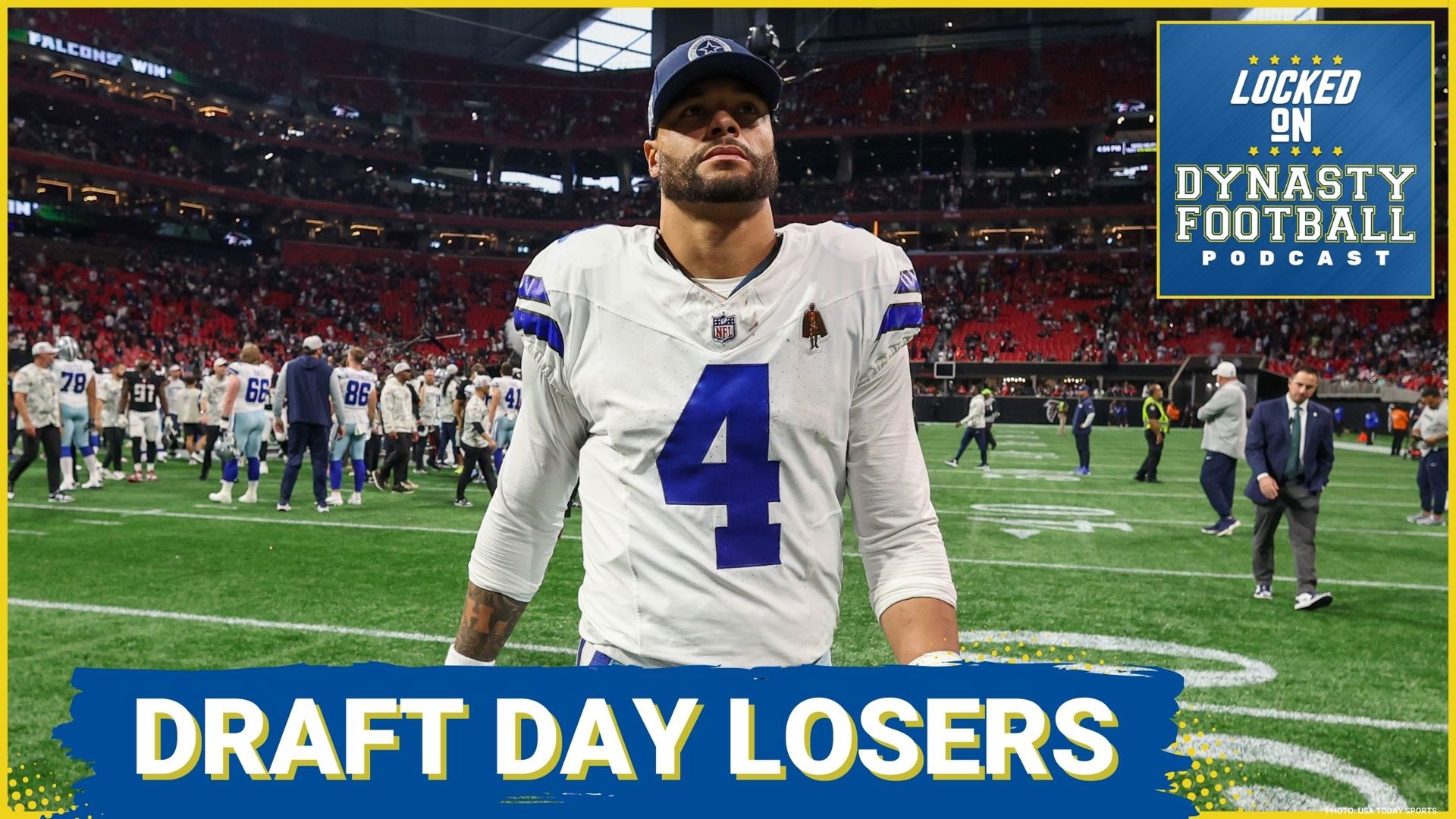 Dak Prescott's dynasty value is plummeting, and the Dallas Cowboys' quarterback situation is raising eyebrows. Is Prescott's QB17 ranking justified?