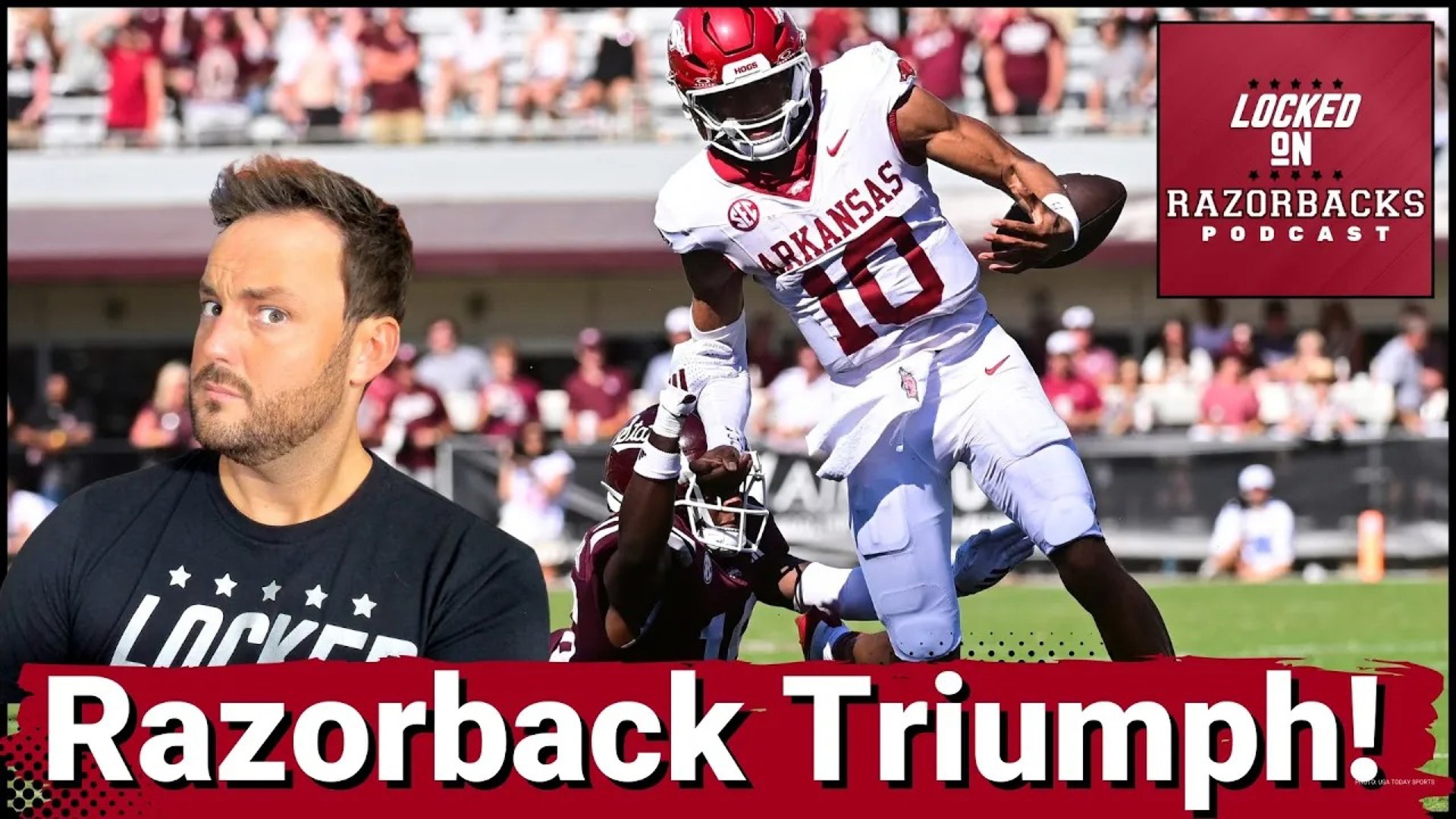 Can the Arkansas Razorbacks maintain their winning streak against Ole Miss at home?