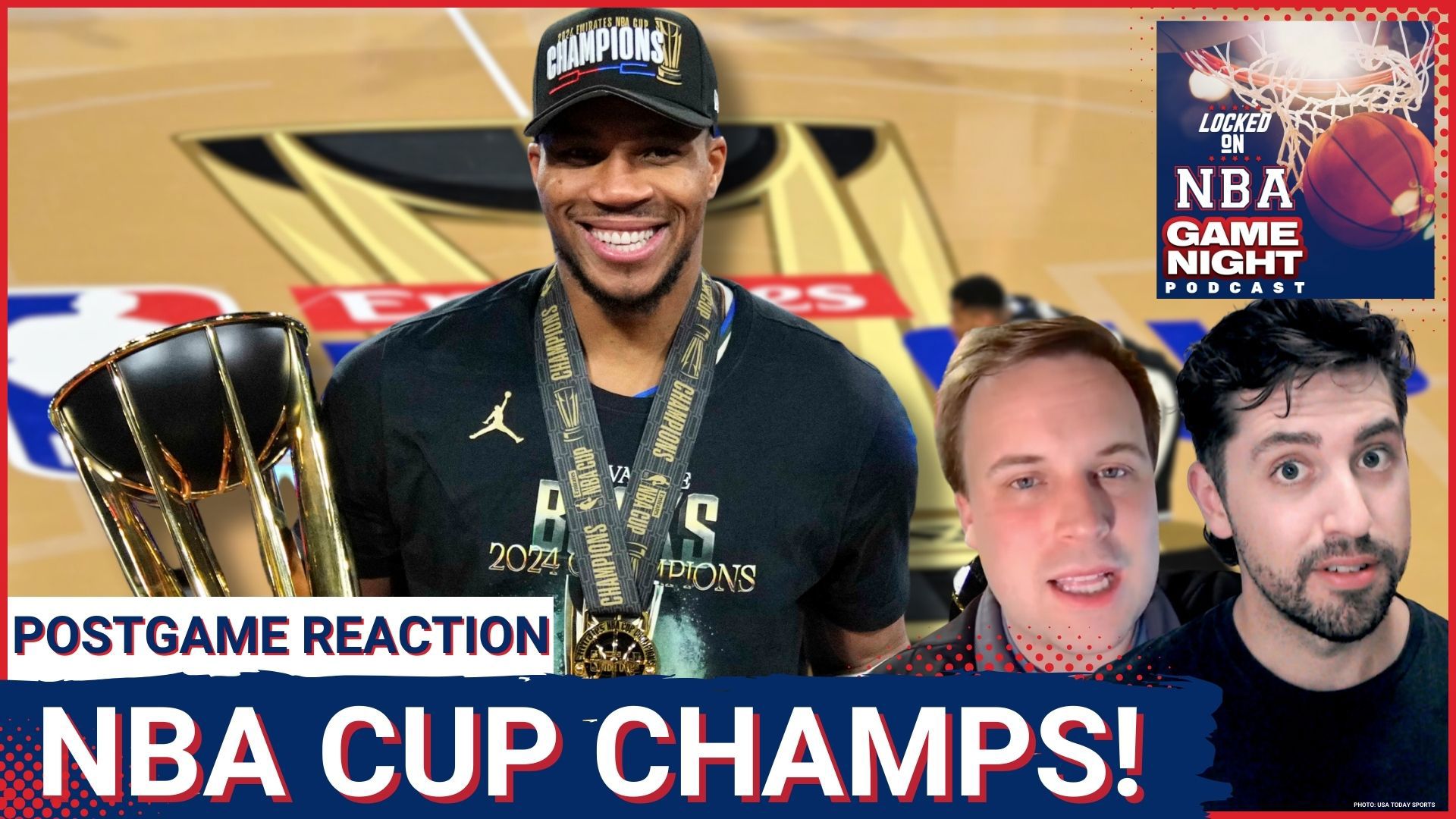 The Milwaukee Bucks are the NBA Cup champions after a huge game from Giannis Antetokounmpo.