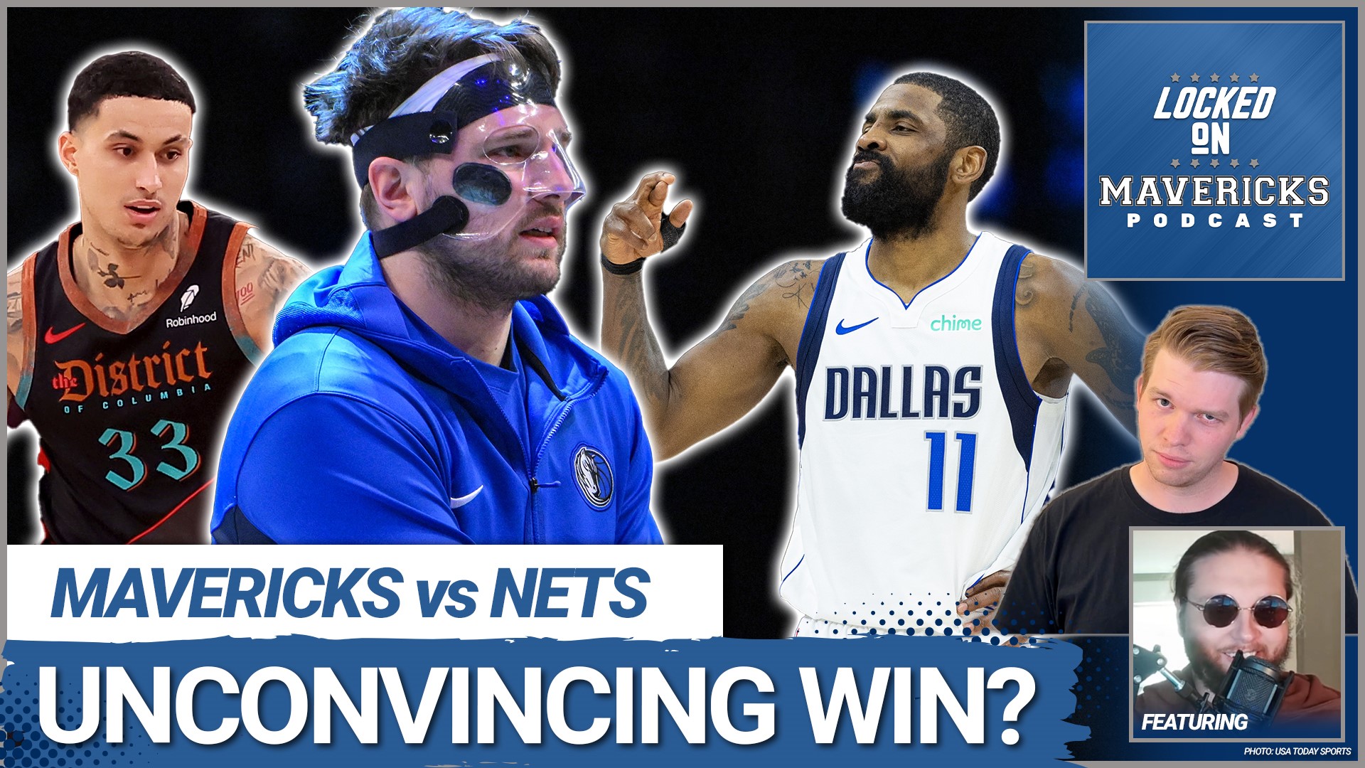 Nick Angstadt & Slightly Biased breakdown the Dallas Mavericks beat the Nets behind Luka Doncic & Kyrie Irvng's leadership, then is the Kyle Kuzma rumor dead?
