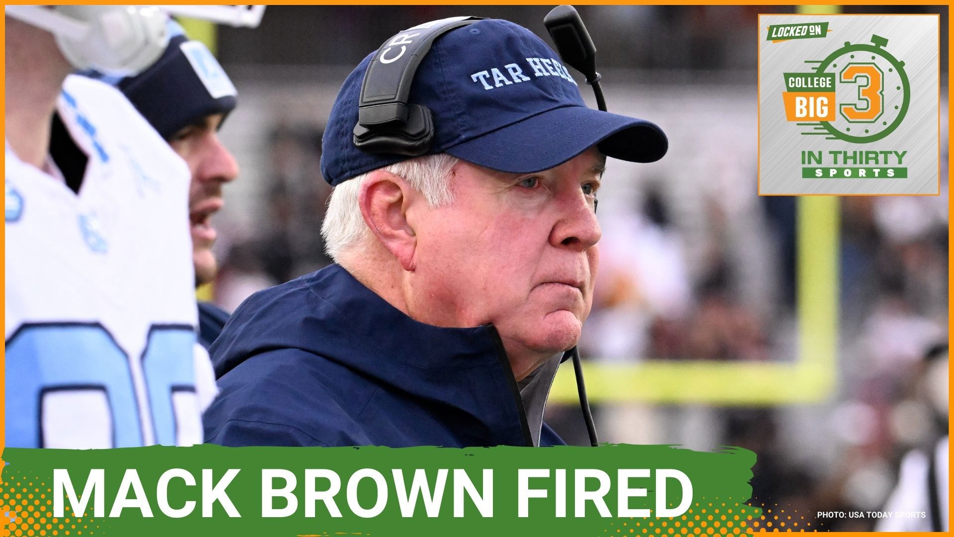 North Carolina fires Mack Brown and Indiana falls down the CFP rankings after losing to Ohio State. Florida flips a running back from FSU.