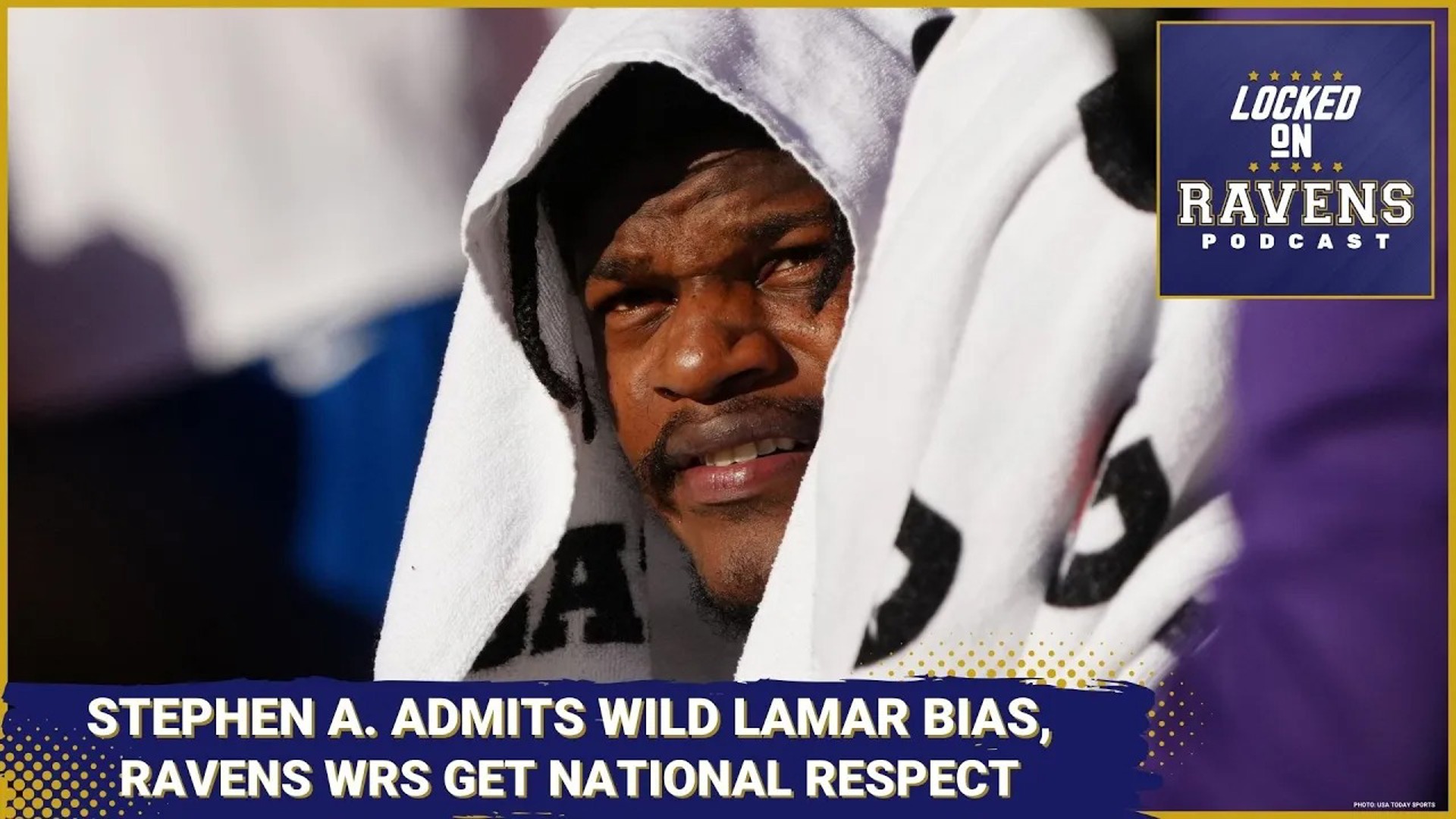 Stephen A. Smith admits wild Lamar Jackson bias, Baltimore Ravens WRs