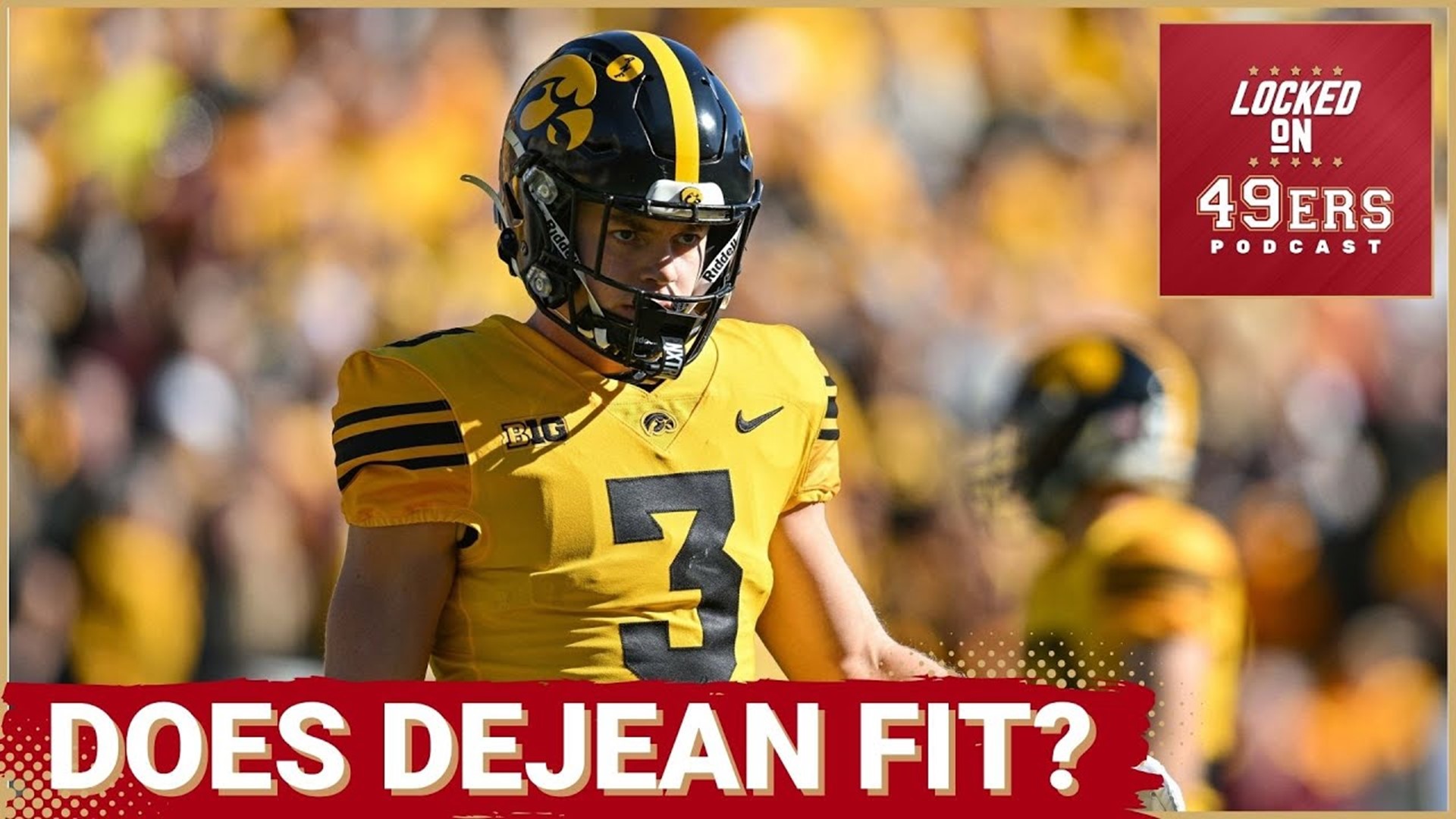 2024 NFL Draft scouting report on Iowa cornerback Cooper DeJean and what the San Francisco 49ers are looking for in a cornerback.