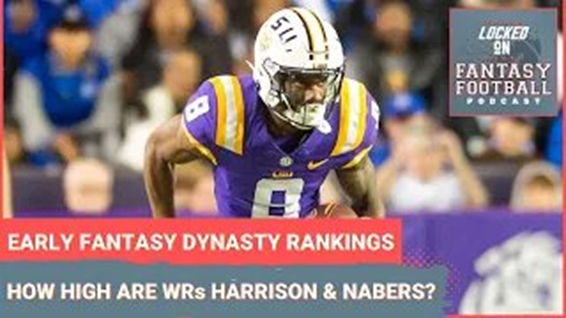 innie Iyer breaks down the early fantasy football rookie dynasty rankings based on the consensus of experts to find out where top wide receivers.