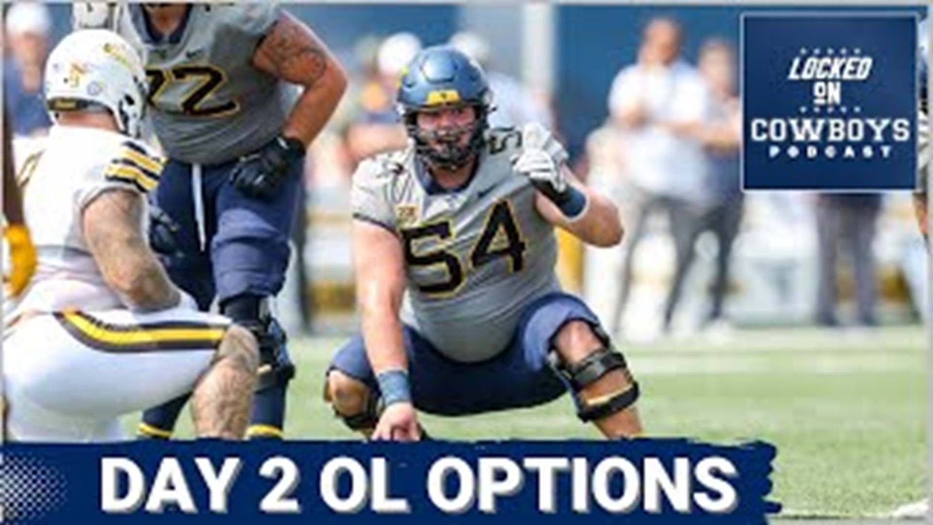 Which Day 2 offensive line prospect best fits the Dallas Cowboys at pick No. 56? Could Zach Frazier be an immediate upgrade over Tyler Biadasz?