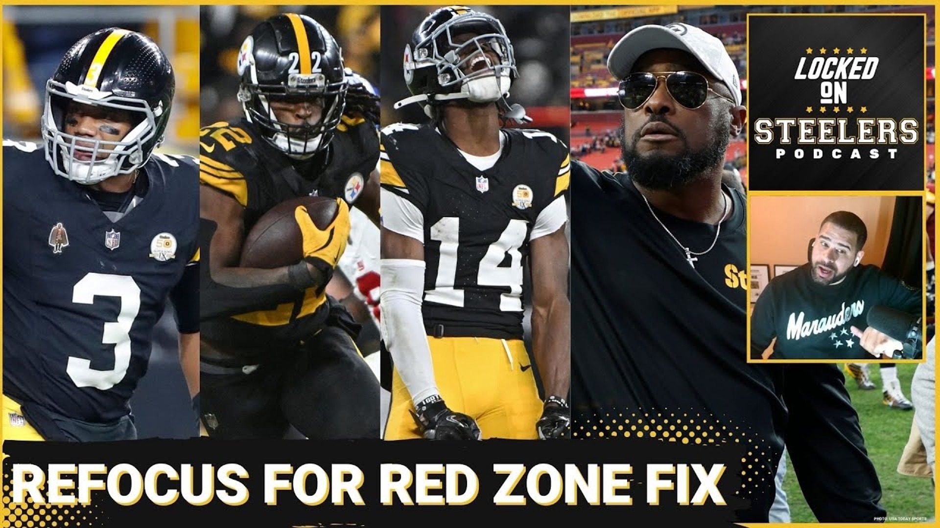 The Pittsburgh Steelers took their mini-bye week to refocus practice to fix red zone issues on offense and defense.