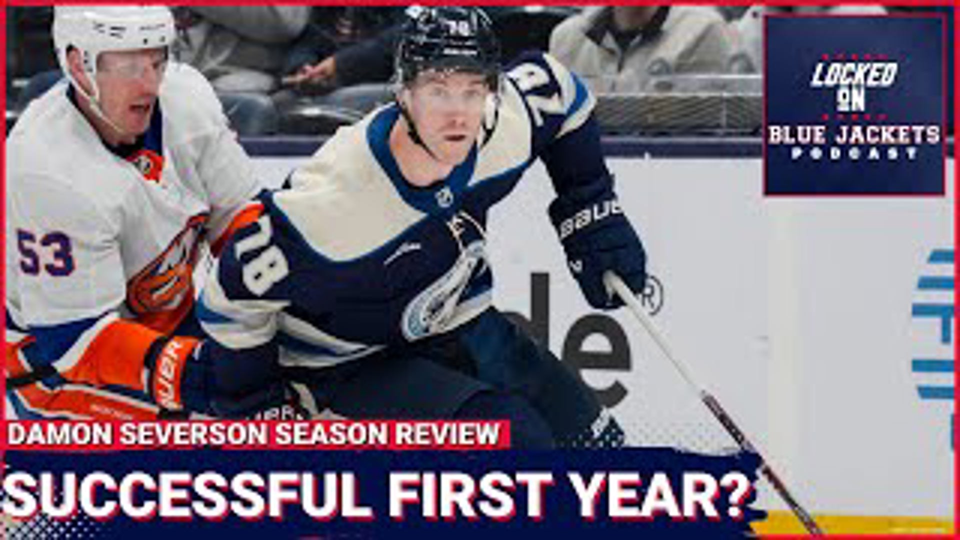 Damon Severson had some ups and some downs in his first season in Columbus, but mostly good. Now the questions become how can he improve next season.