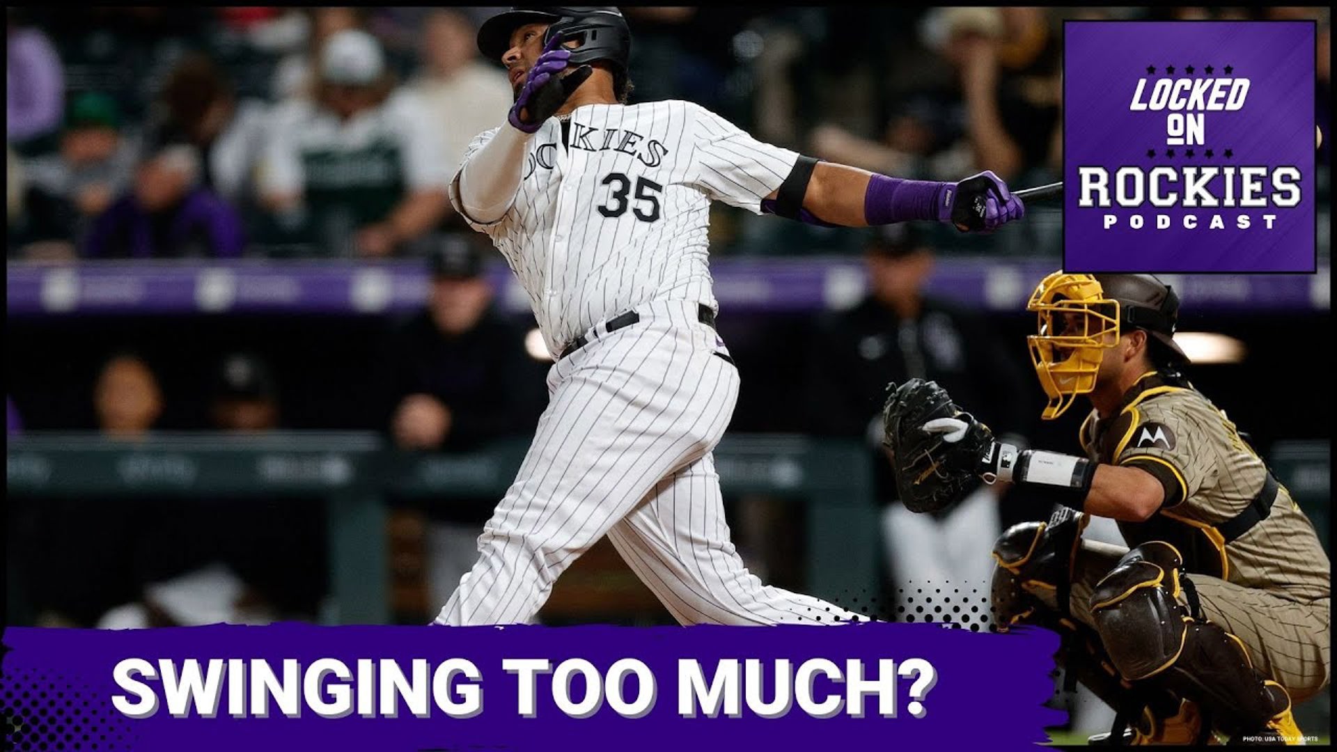 The Colorado Rockies fall behind early yet again and are unable to make the comeback in game three against the Padres.