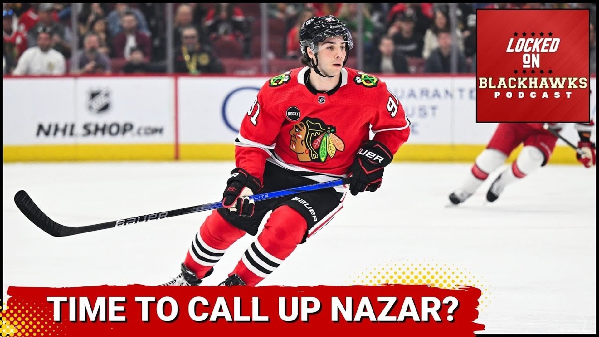 Wednesday's episode begins with a preview of the Chicago Blackhawks' matchup with the Boston Bruins at the United Center.