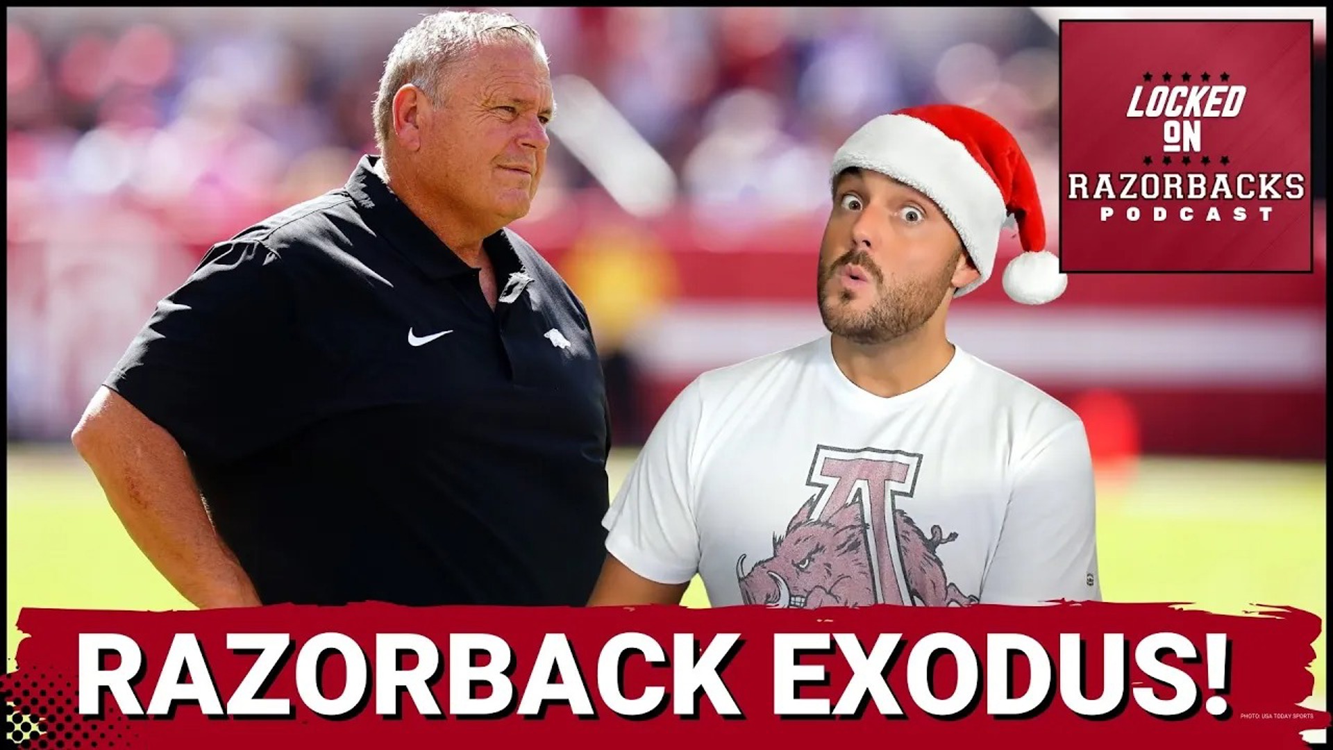 Are the Arkansas Razorbacks football team facing a crisis?