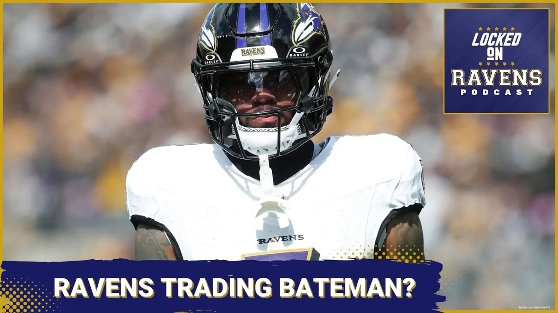 We look at if the Baltimore Ravens are gearing up to trade Rashod Bateman during the 2024 NFL draft with Rocco DiSangro, discussing what could happen and more.