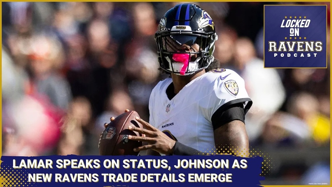 Lamar Jackson reveals status, RAVES on Diontae Johnson as new Baltimore