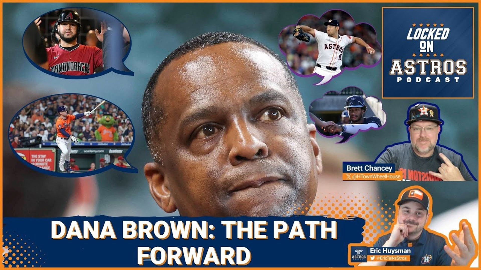 Astros GM Dana Brown and Joe Espada, the path forward