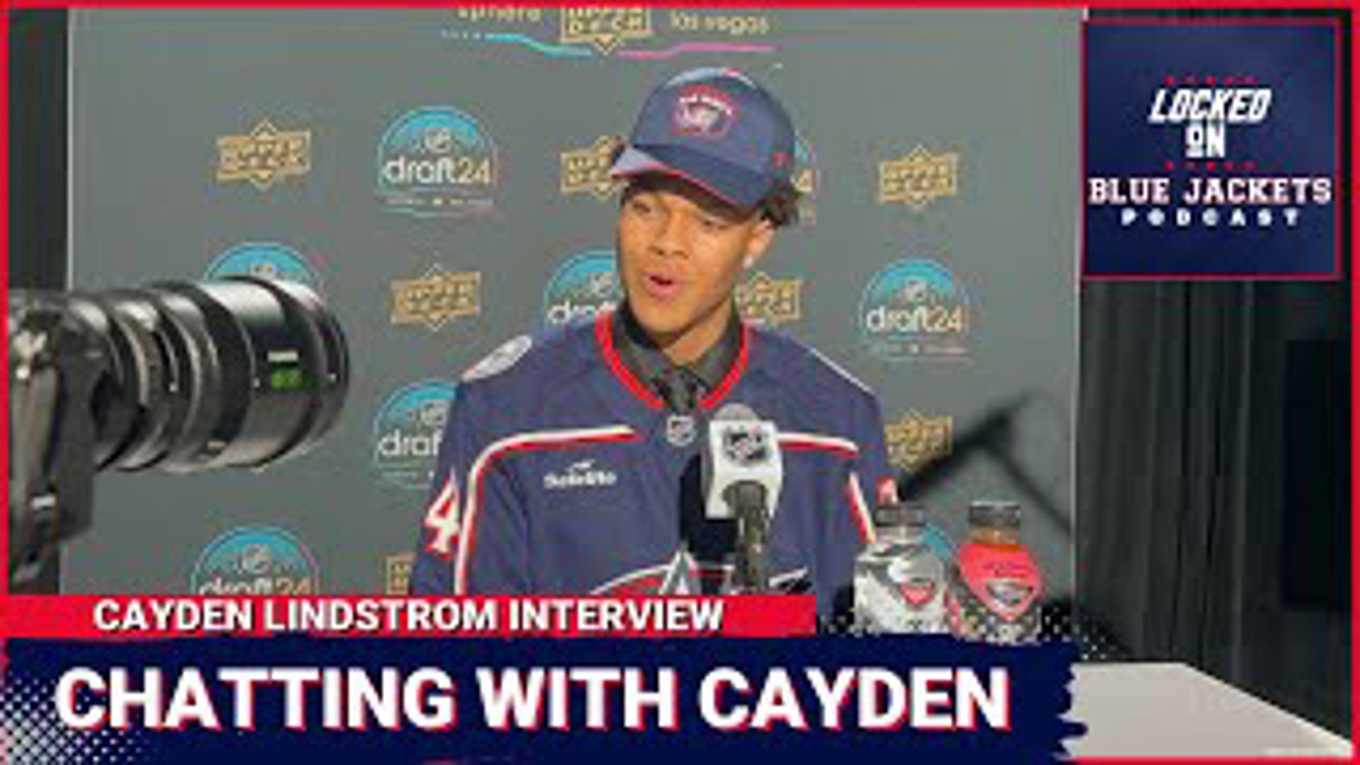 Today we're talking to CBJ prospect Cayden Lindstrom about his draft experience, what it's like playing in Medicine Hat, his big summer plans and more!