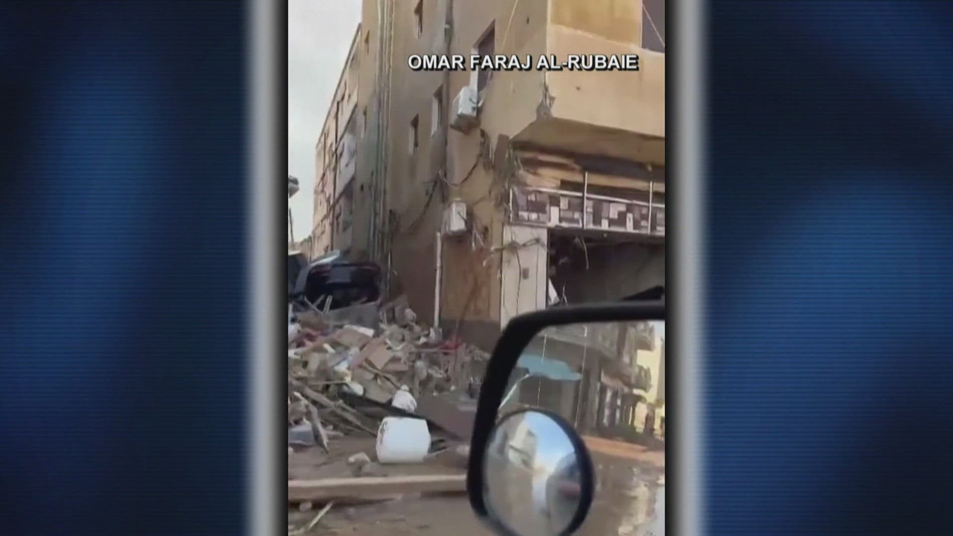 The worst hit in Libya appears to be the city of Derna, where local officials say a quarter of the city was wiped out.