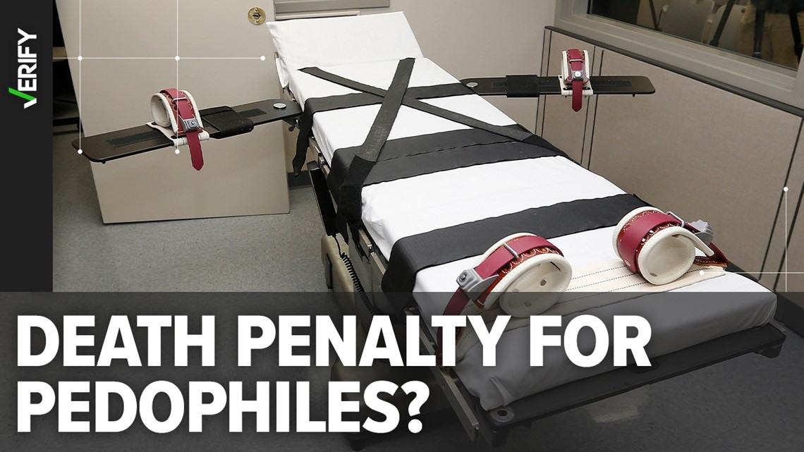 Idaho pedophile death penalty bill: What we can VERIFY | thv11.com