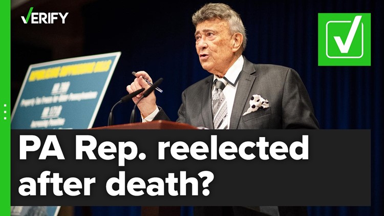 Yes, a Pennsylvania state representative was reelected after his death