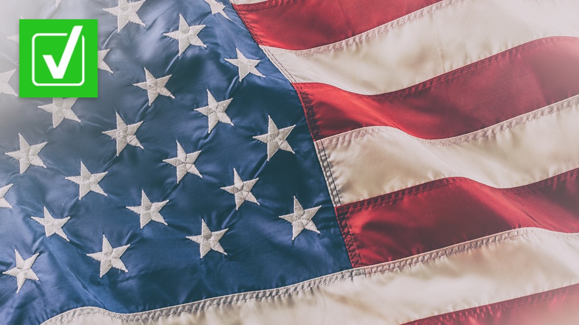 Yes, you can wash an American flag
