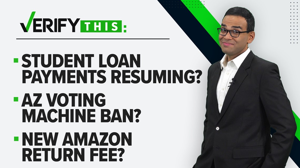 VERIFY This: Student loan payments, Trump Bucks currency ...