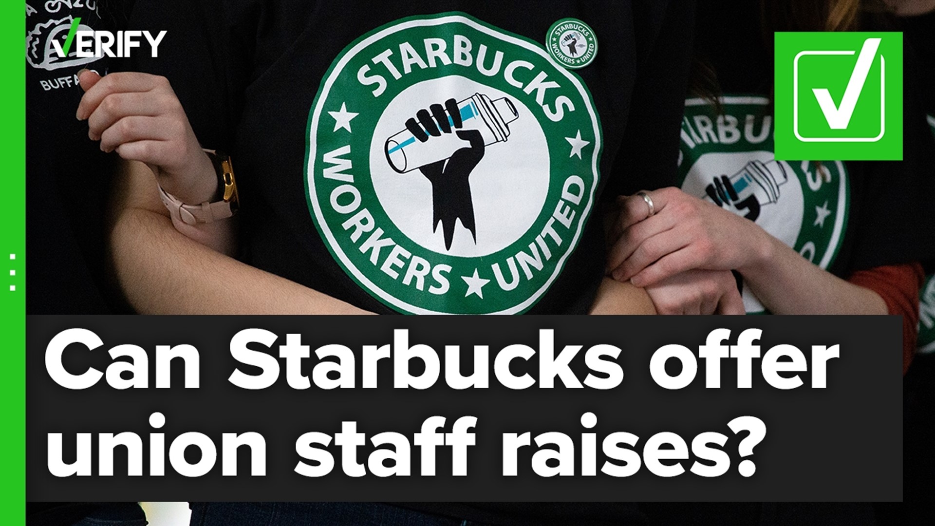 Labor law doesn’t stop Starbucks from offering new benefits to union employees. It does prevent the company from implementing new benefits without union approval.