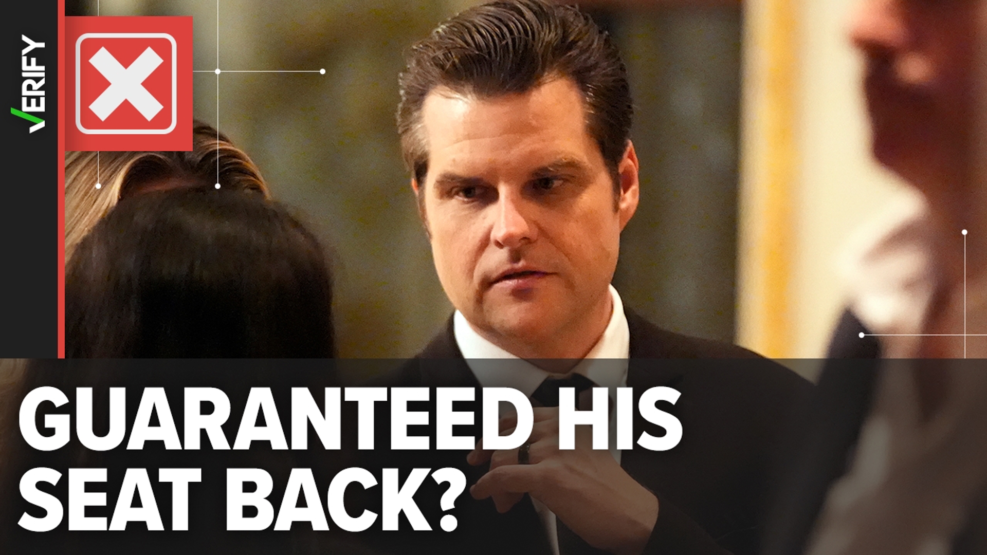 Matt Gaetz resigned from Congress, which means he can’t automatically get his open House seat back after withdrawing as Trump’s attorney general pick.