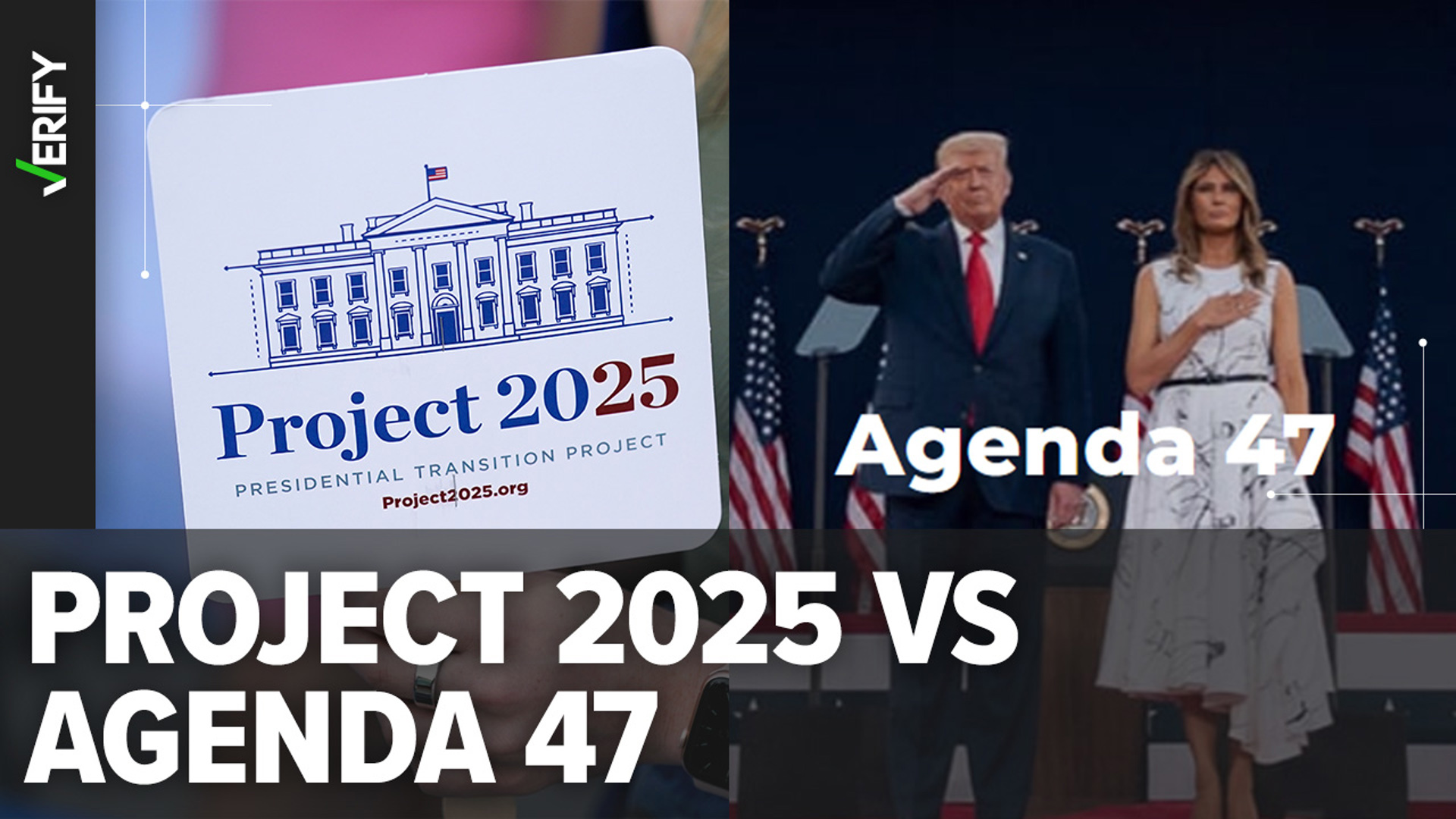 A reader asked us to compare The Heritage Foundation’s Project 2025 and Donald Trump’s Agenda 47. We VERIFY how the two plans overlap and differ.