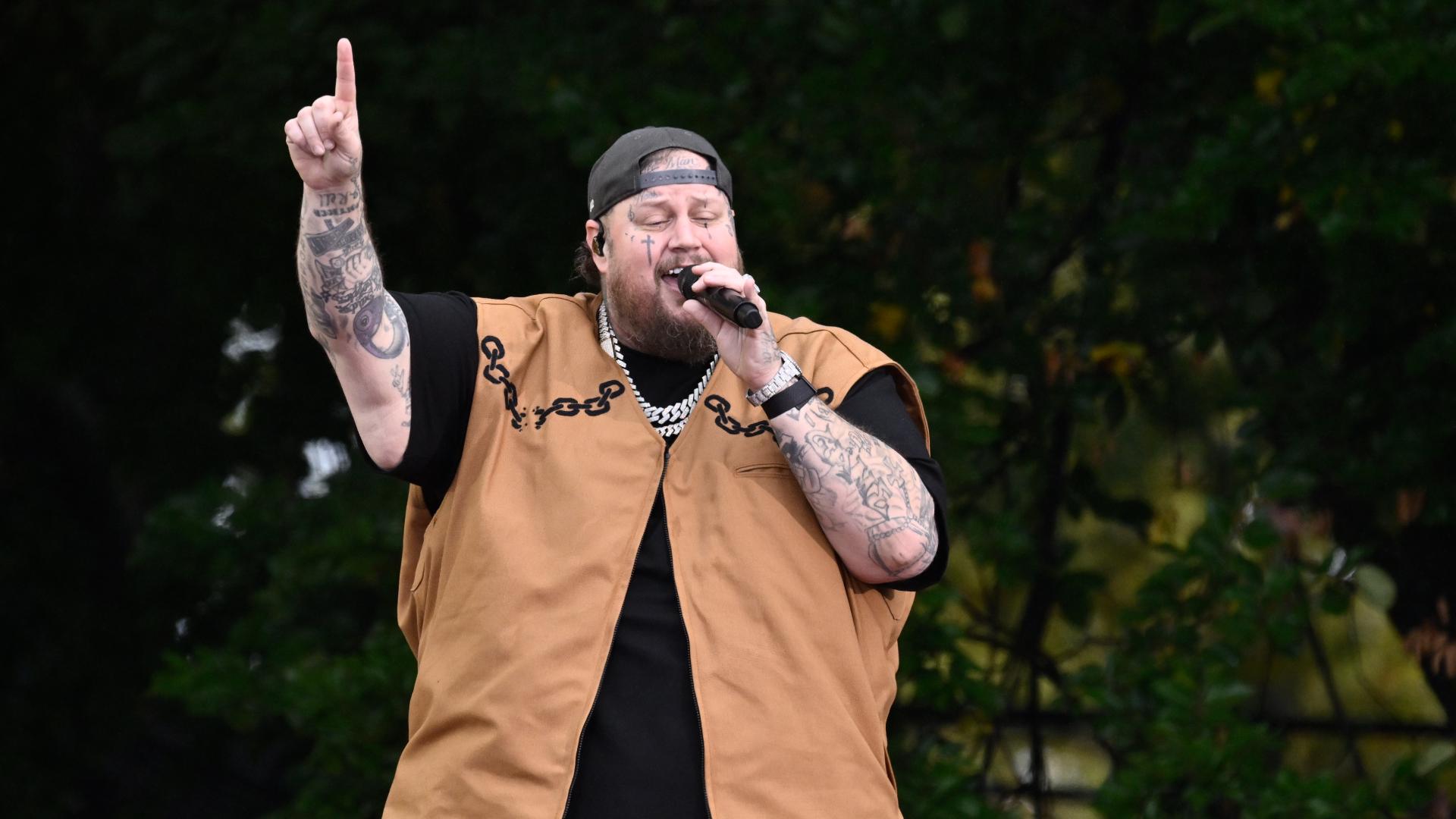 Today only, Grammy-nominated singer-songwriter Jelly Roll is offering the people of Little Rock a free meal from Gus's World Famous Fried Chicken.