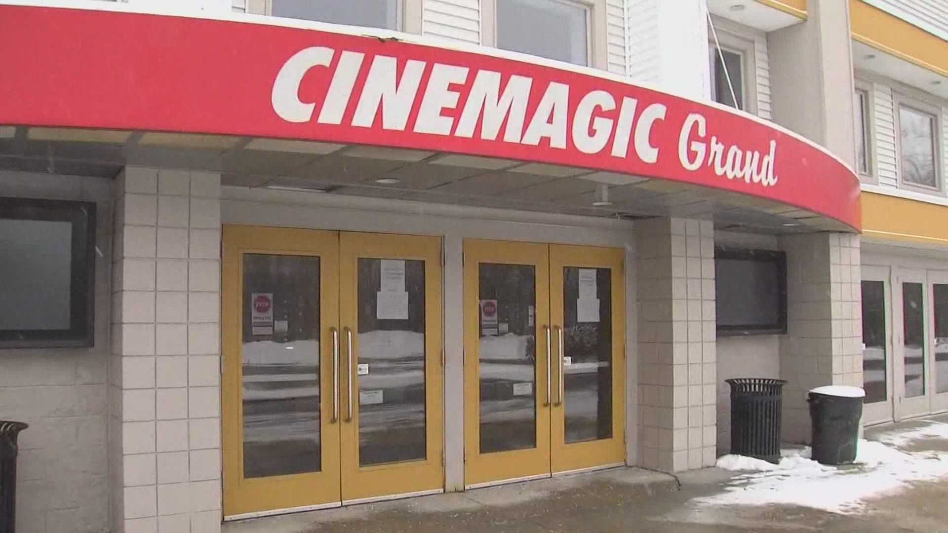 Several sources tell NEWS CENTER Maine that the pandemic had a financial impact on Cinemagic. After a temporary closure a few weeks ago, they have no plan to reopen.