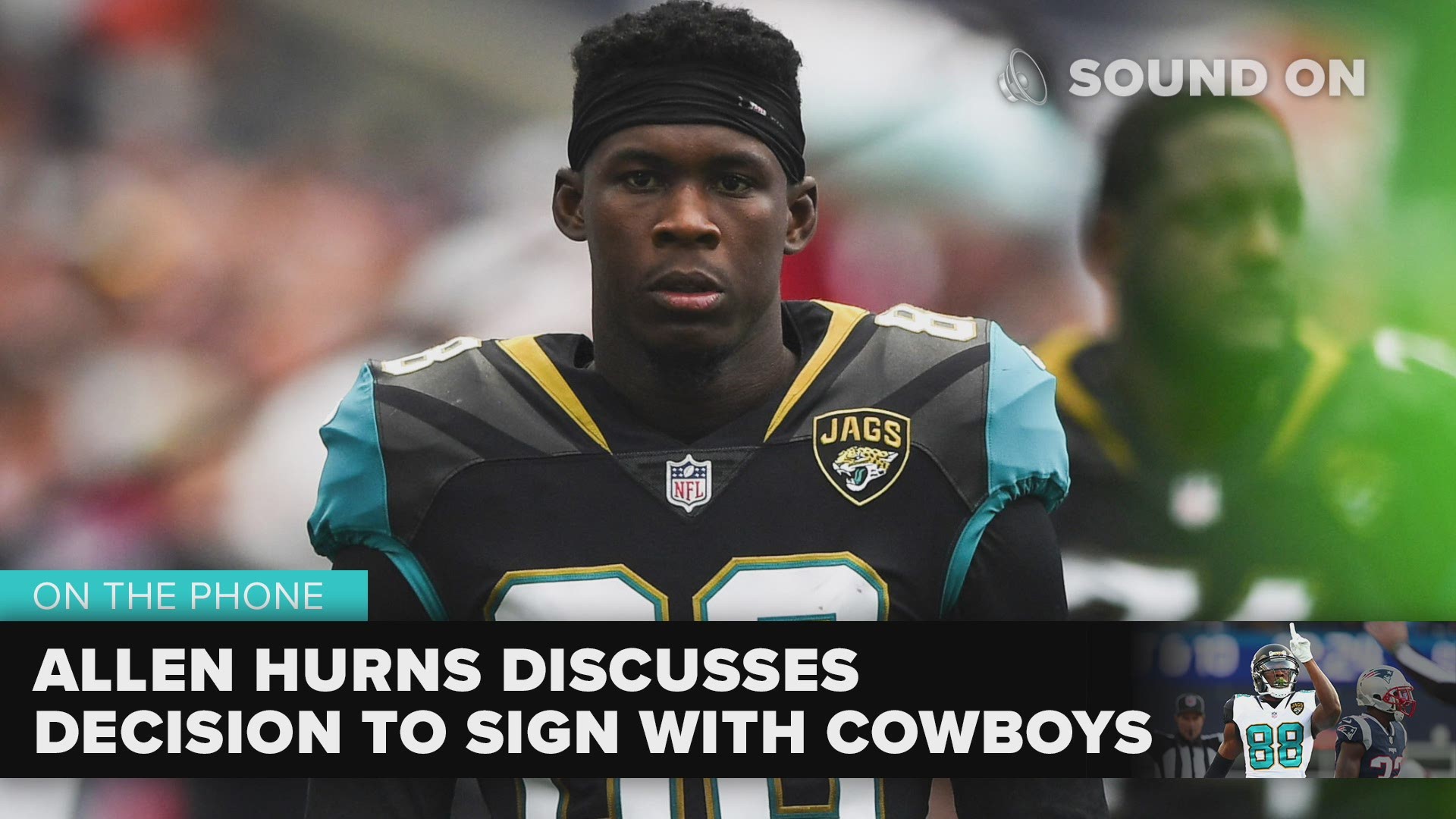 Hear from Allen Hurns, who spoke to WFAA Sports just hours after the announcement that he would sign with the Dallas Cowboys.